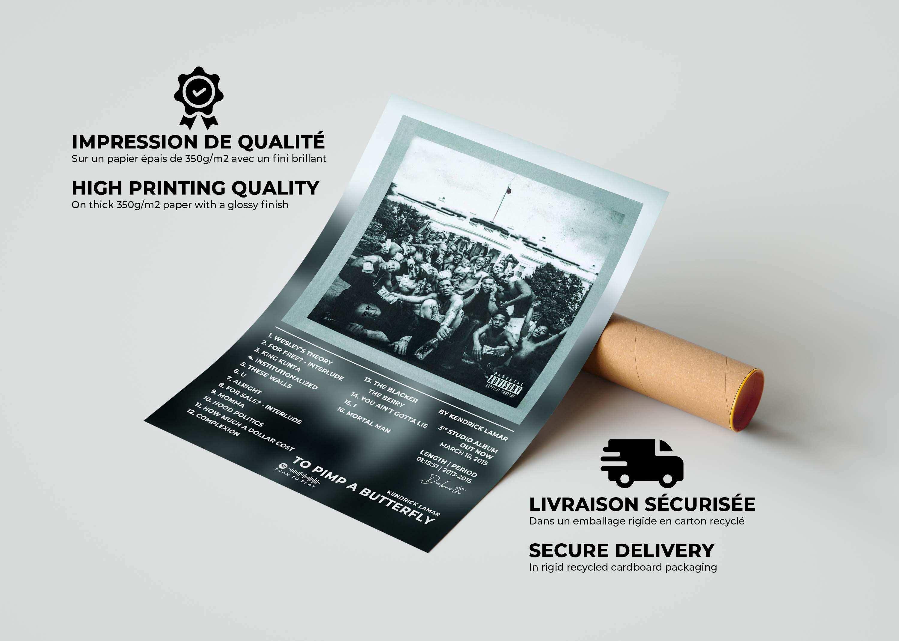 To Pimp A Butterfly Kendrick Lamar Poster - Backyard