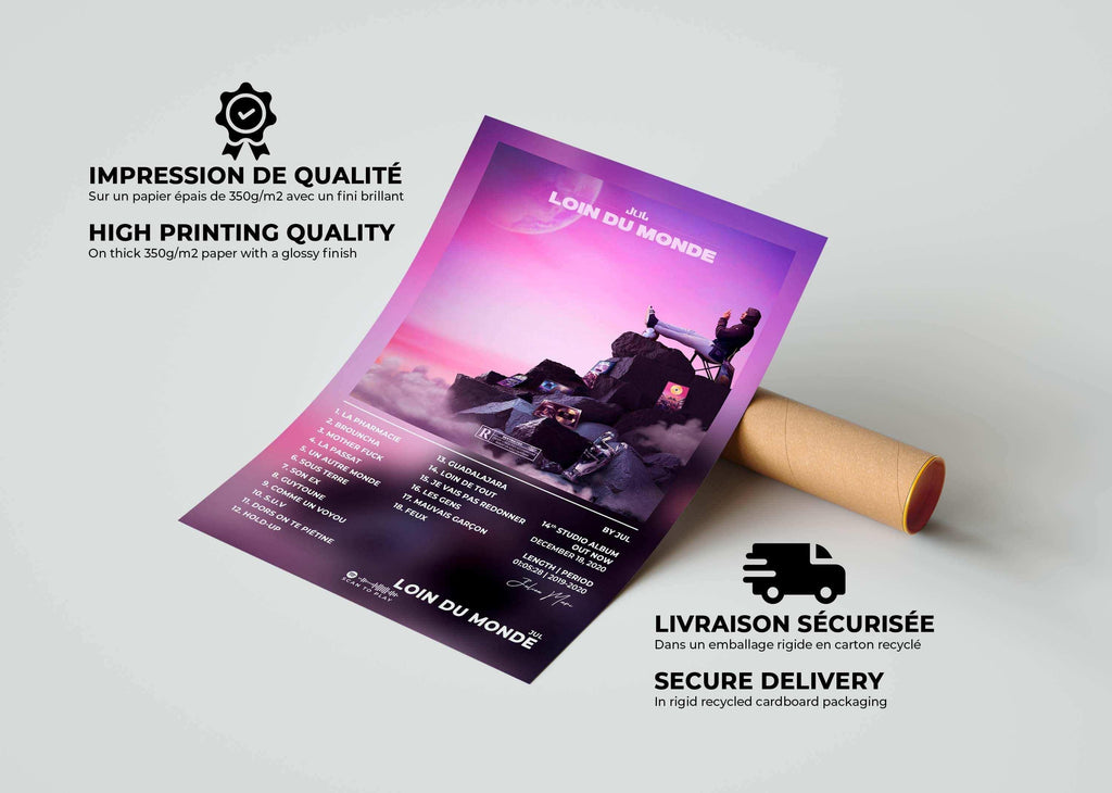 Loin Du Monde Jul Poster - Backyard