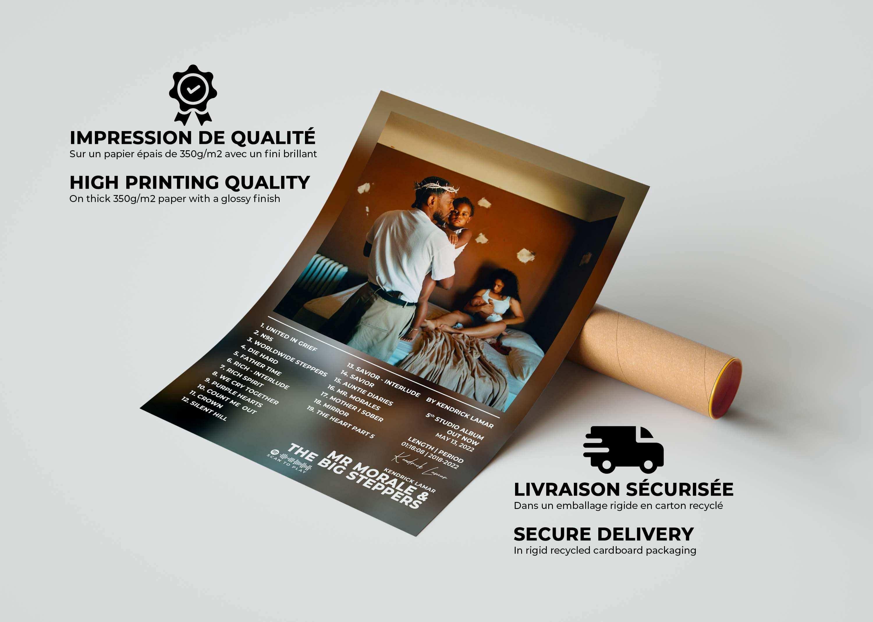 Mr Morale & The Big Steppers Kendrick Lamar Poster - Backyard