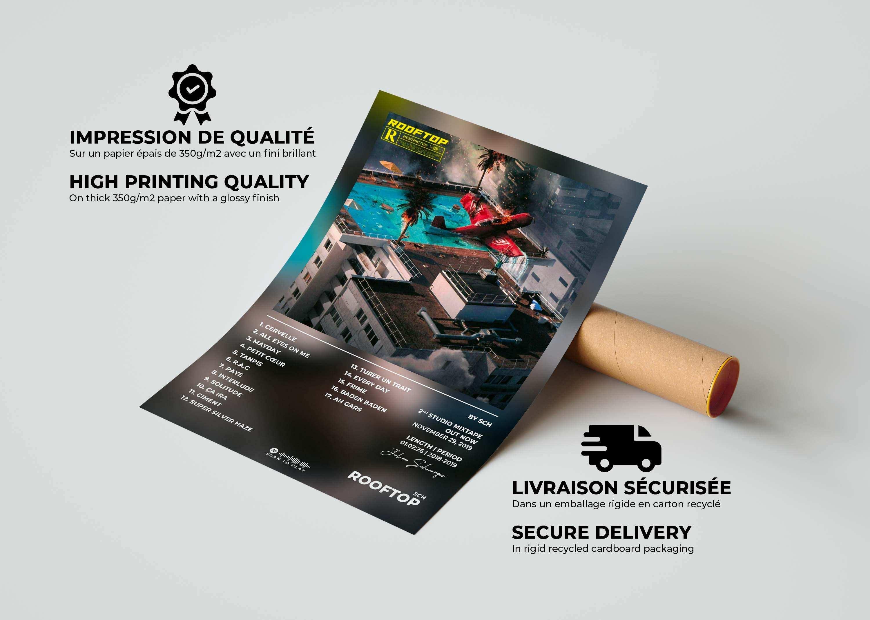 Rooftop SCH Poster - Backyard