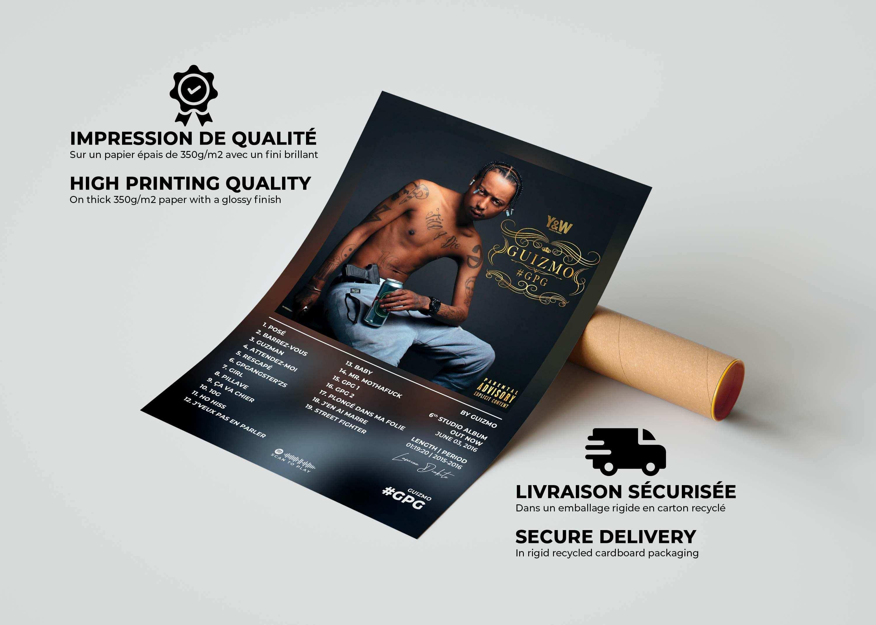 GPG Guizmo Poster - Backyard