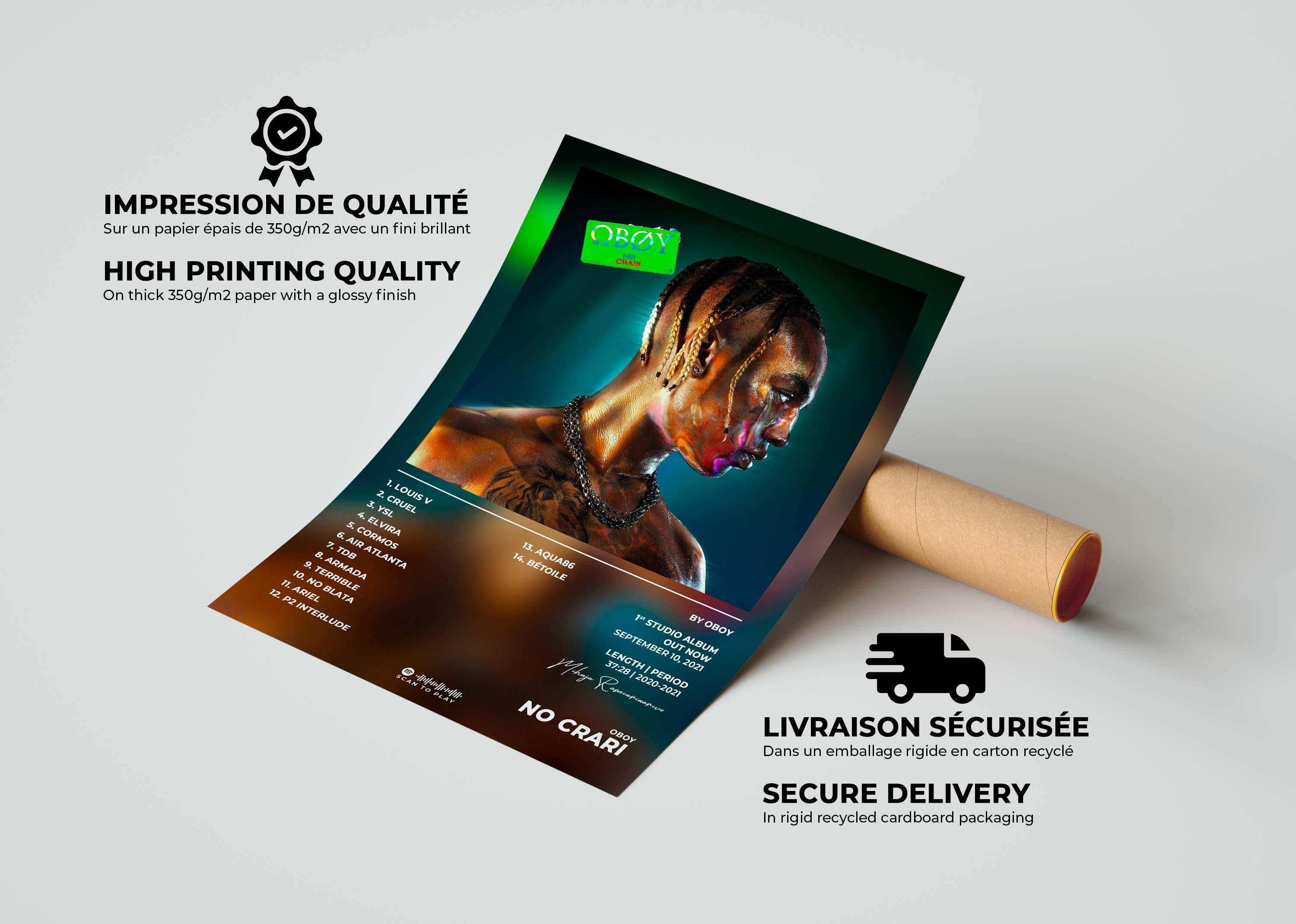 No Crari Oboy Poster - Backyard