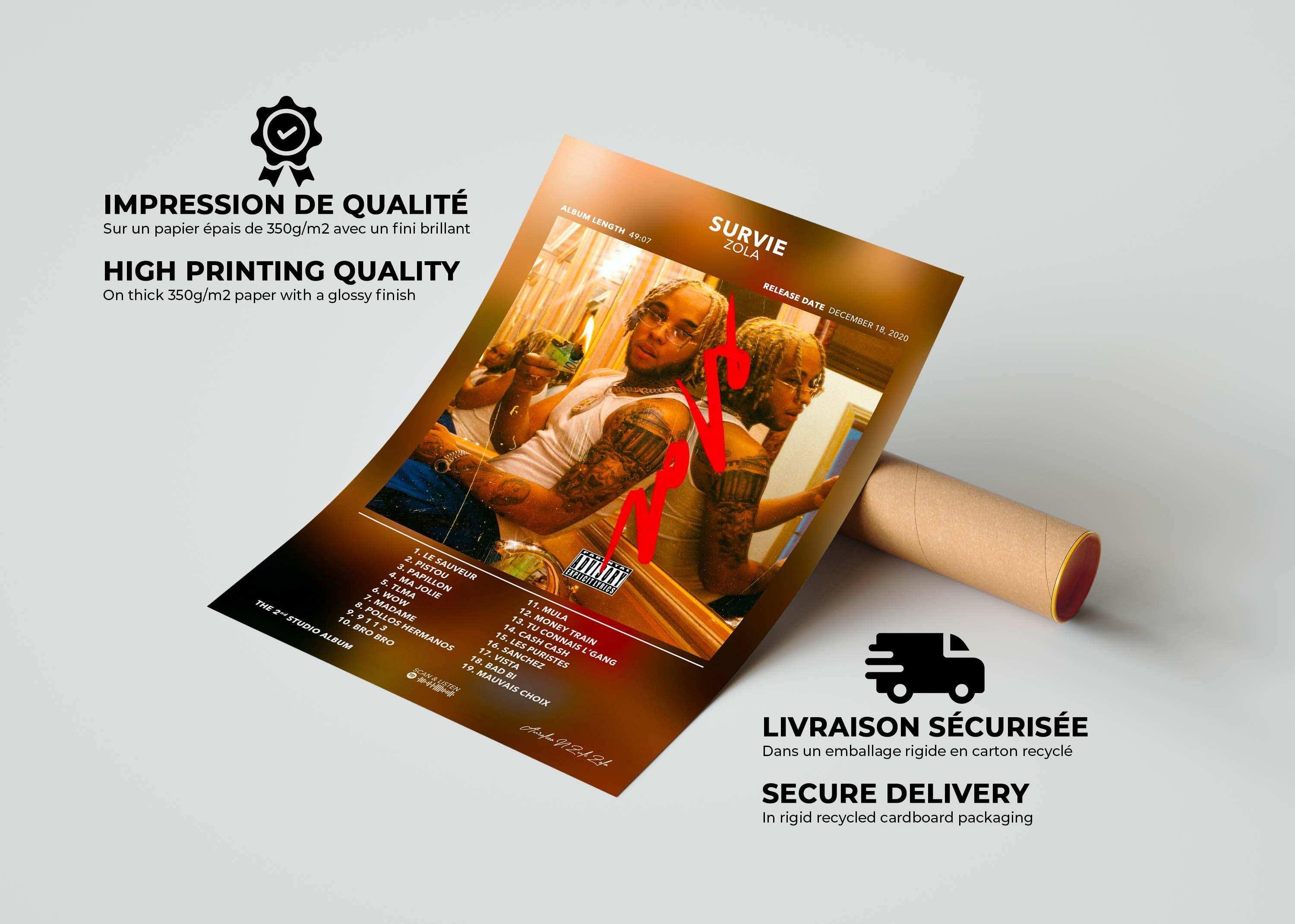 Poster Survie Zola - Backyard