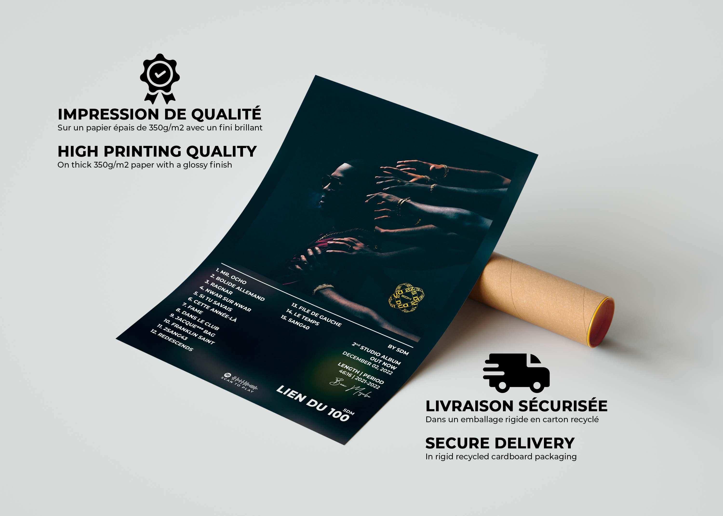 Lien Du 100 SDM Poster - Backyard