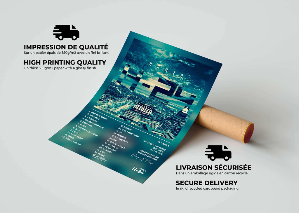 H-24 Hamza Poster - Backyard