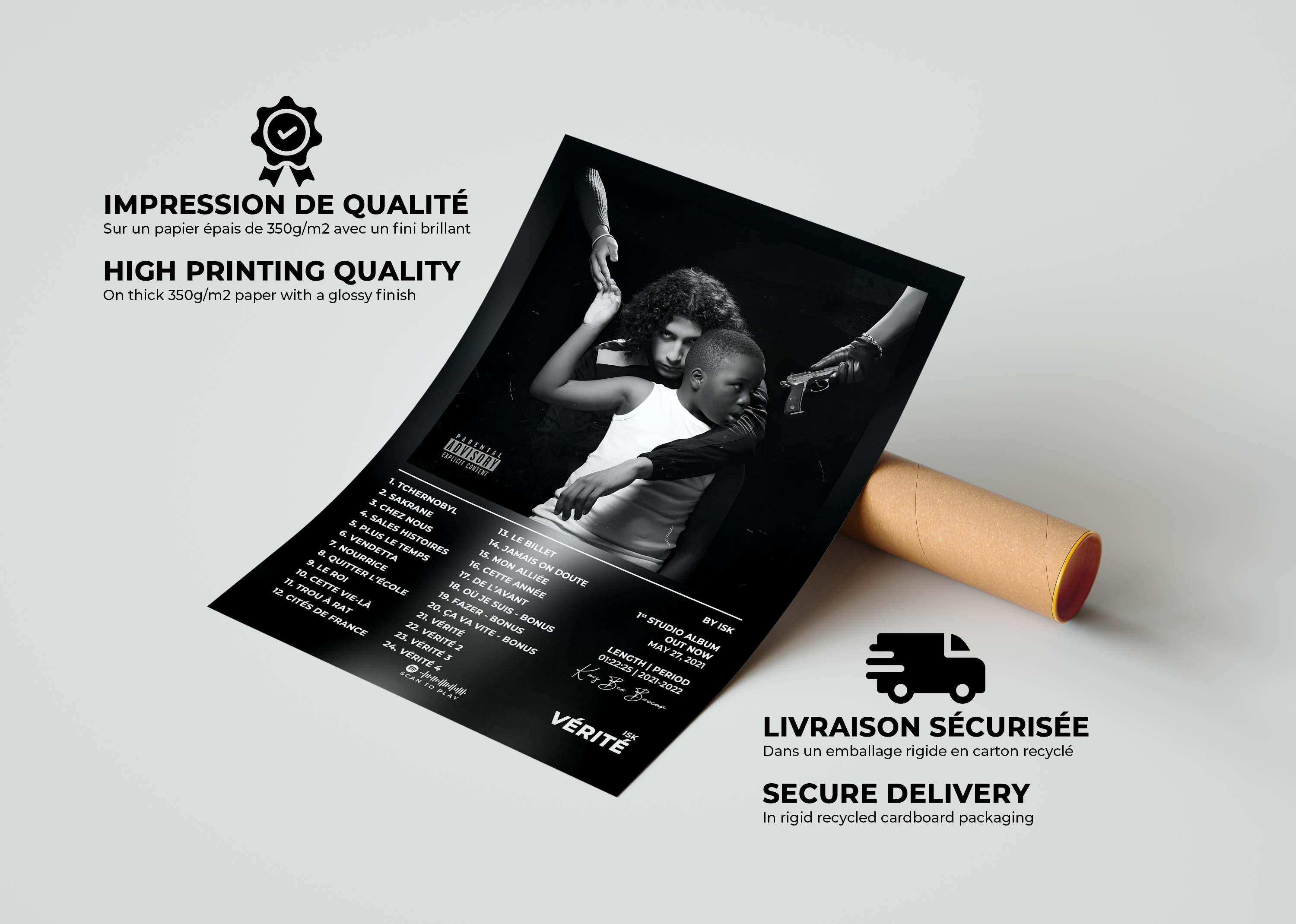 Vérité ISK Poster - Backyard