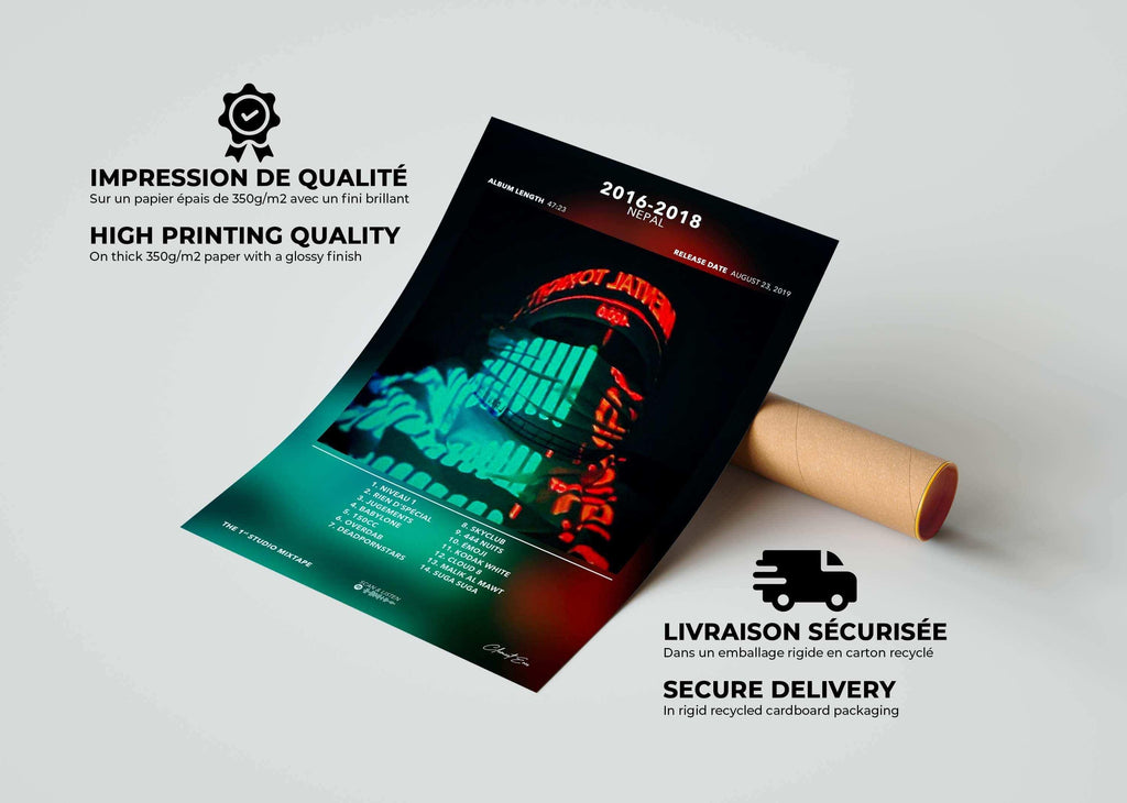 Poster 2016-2018 Népal - Backyard