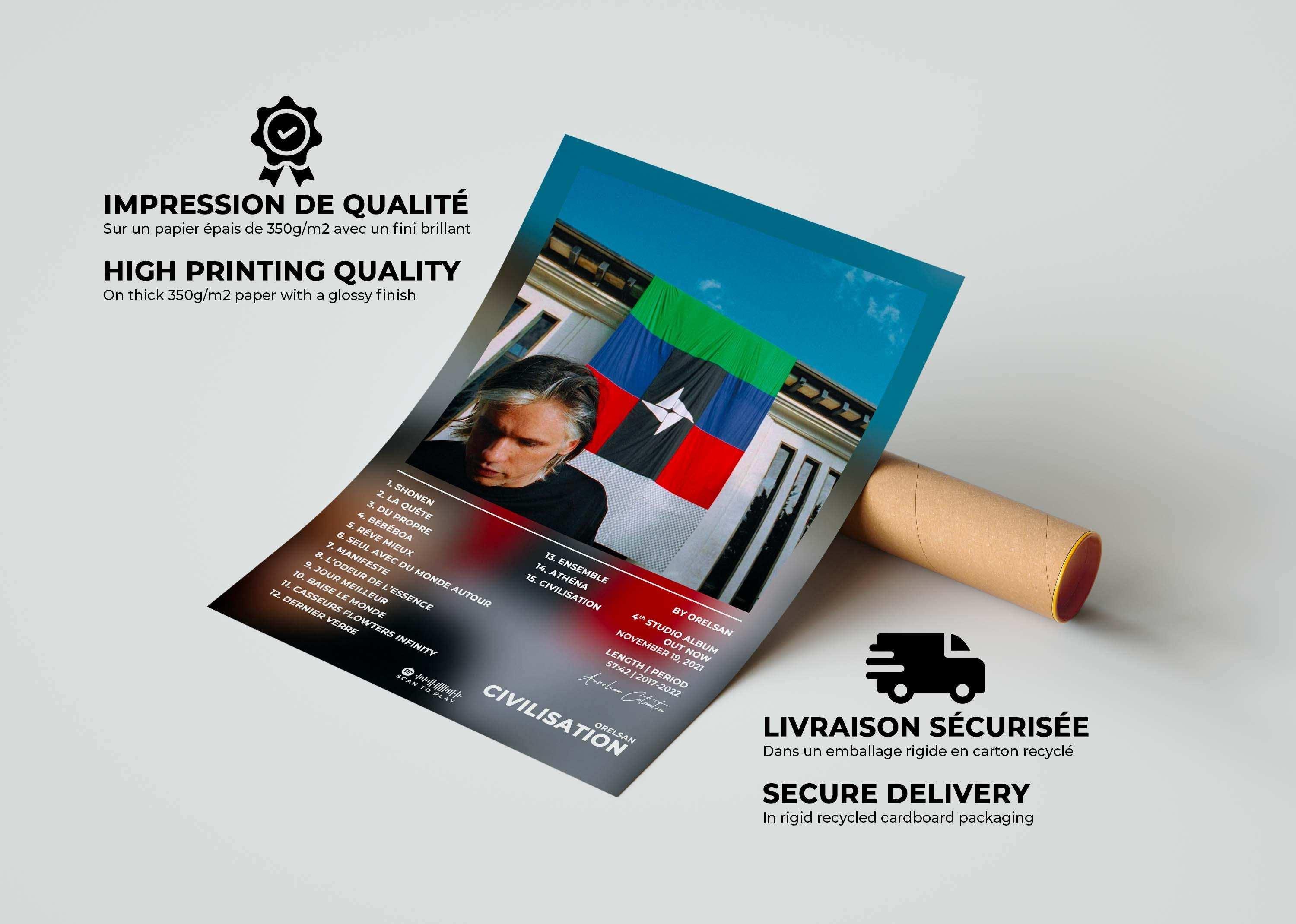 Civilisation Orelsan Poster - Backyard