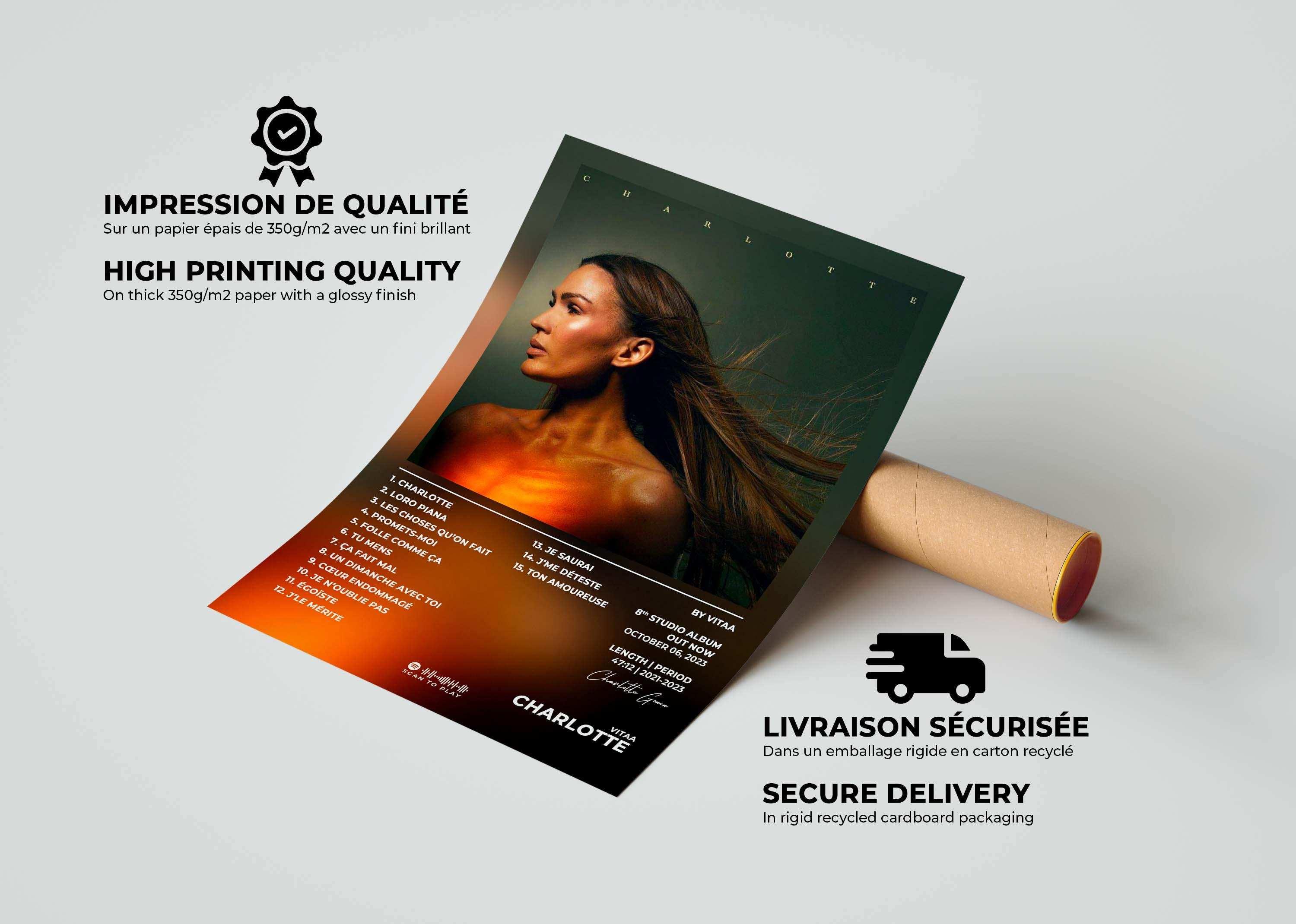 Charlotte Vitaa Poster - Backyard