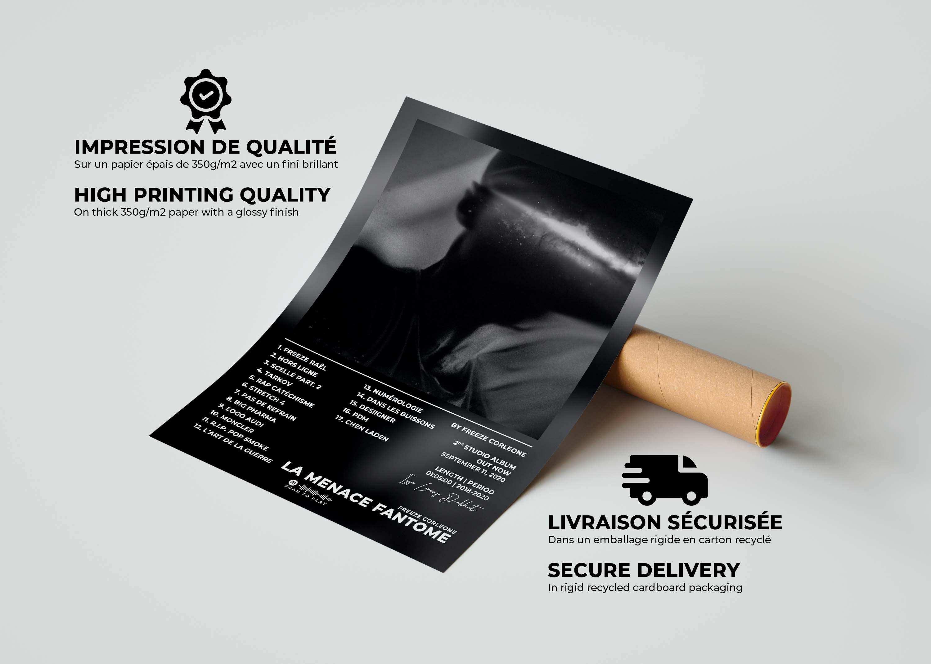 LMF Freeze Corleone Poster - Backyard