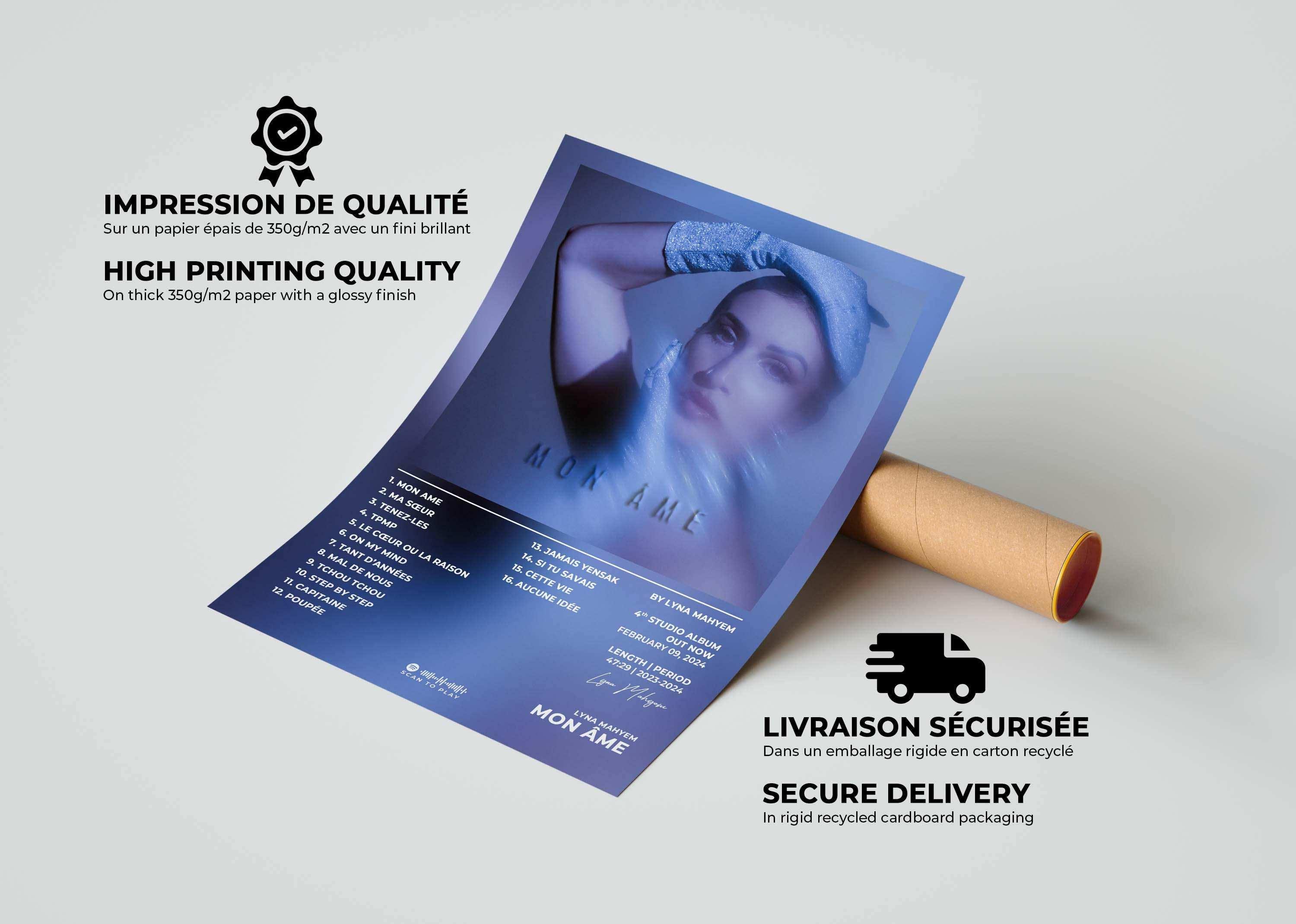 Mon Ame Lyna Mahyem Poster - Backyard