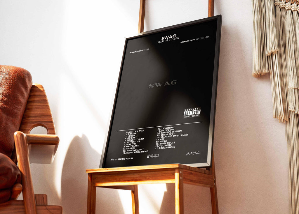 Poster SWAG Justin Bieber - Backyard