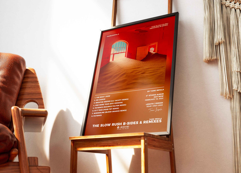 Poster The Slow Rush B-Sides & Remixes Tame Impala