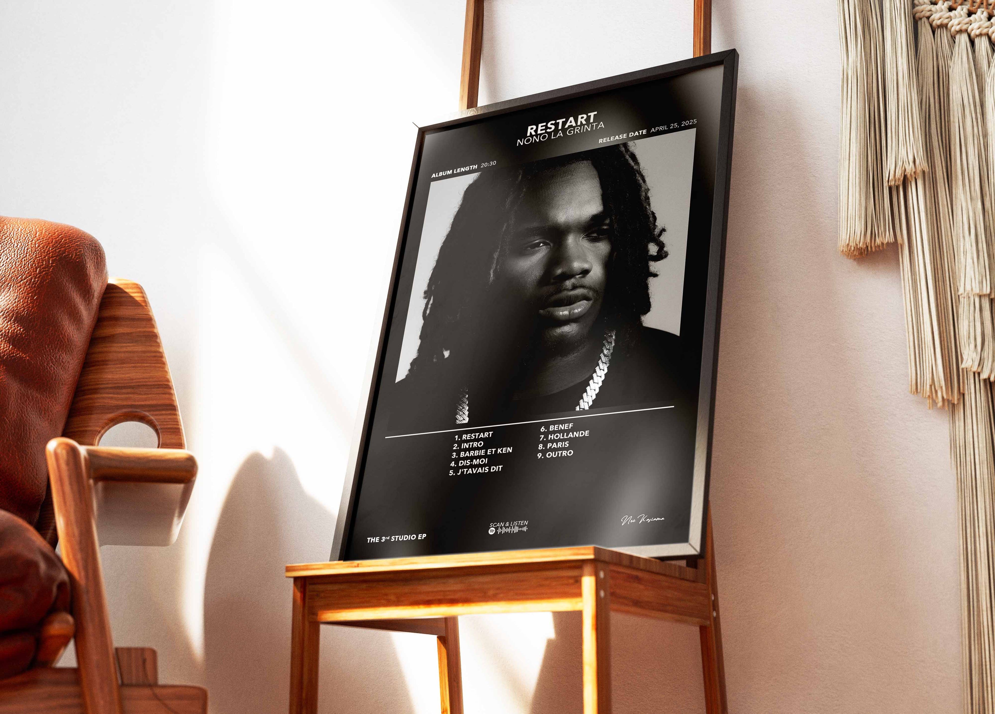 Poster Restart Nono La Grinta
