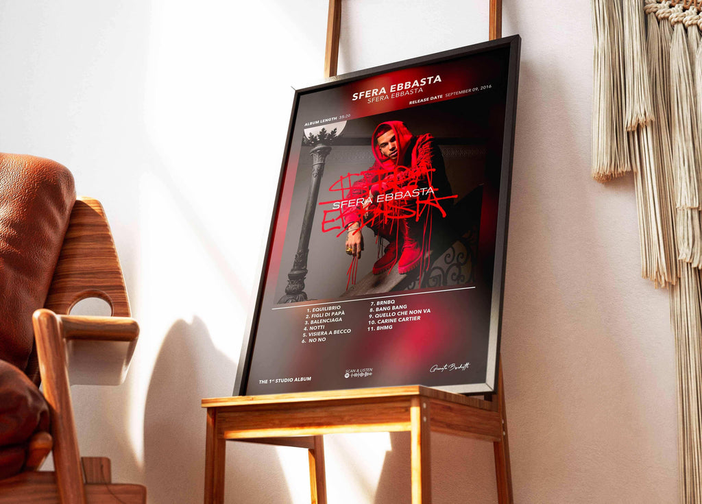 Poster Sfera Ebbasta Sfera Ebbasta - Backyard