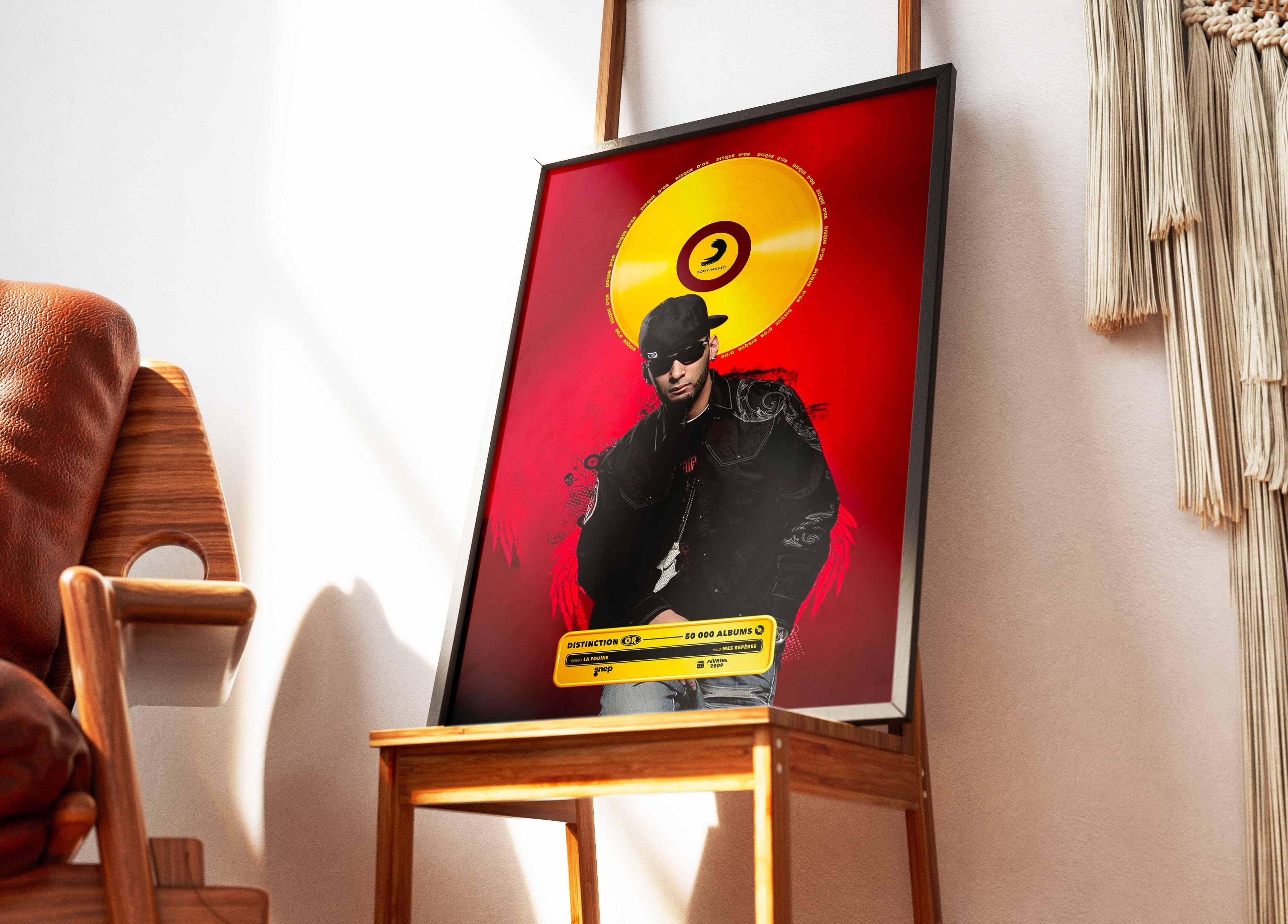 Disque D'or Mes Repères La Fouine - Backyard