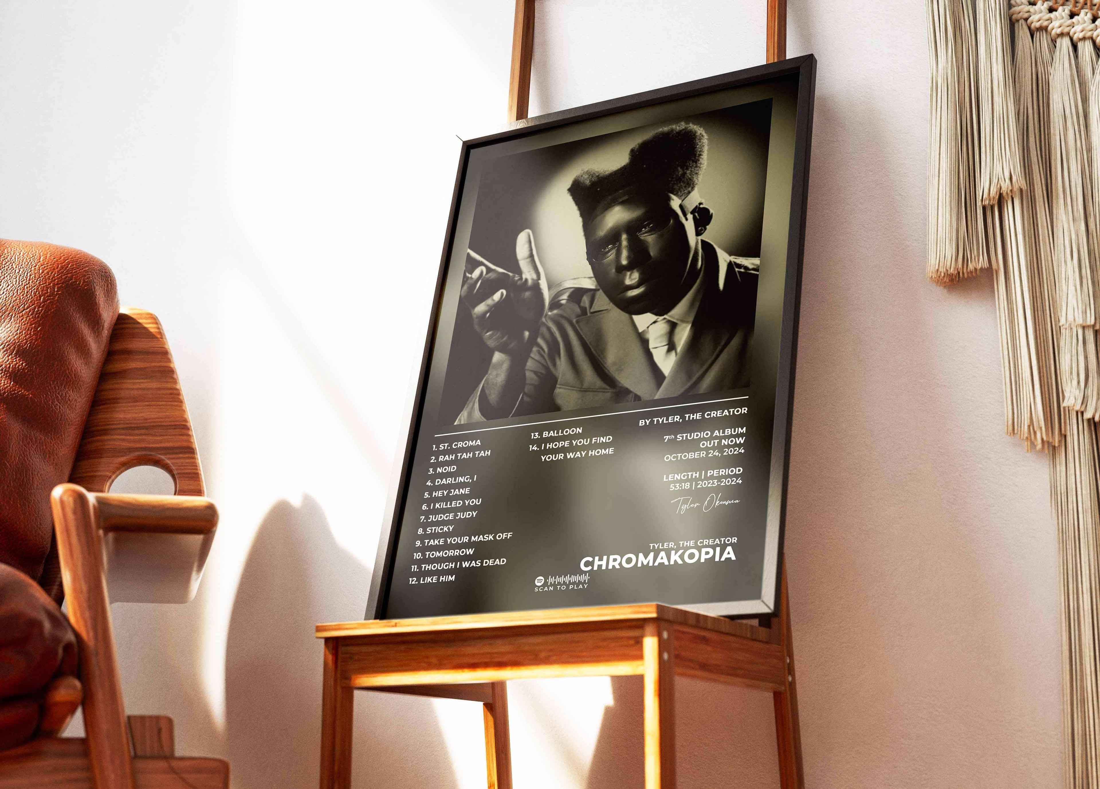 Chromakopia Tyler The Creator Poster - Backyard