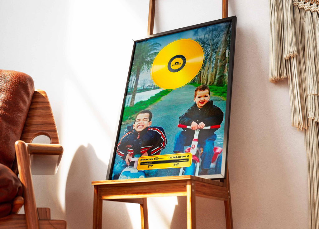 Disque D'or La Vraie Vie Bigflo & Oli - Backyard