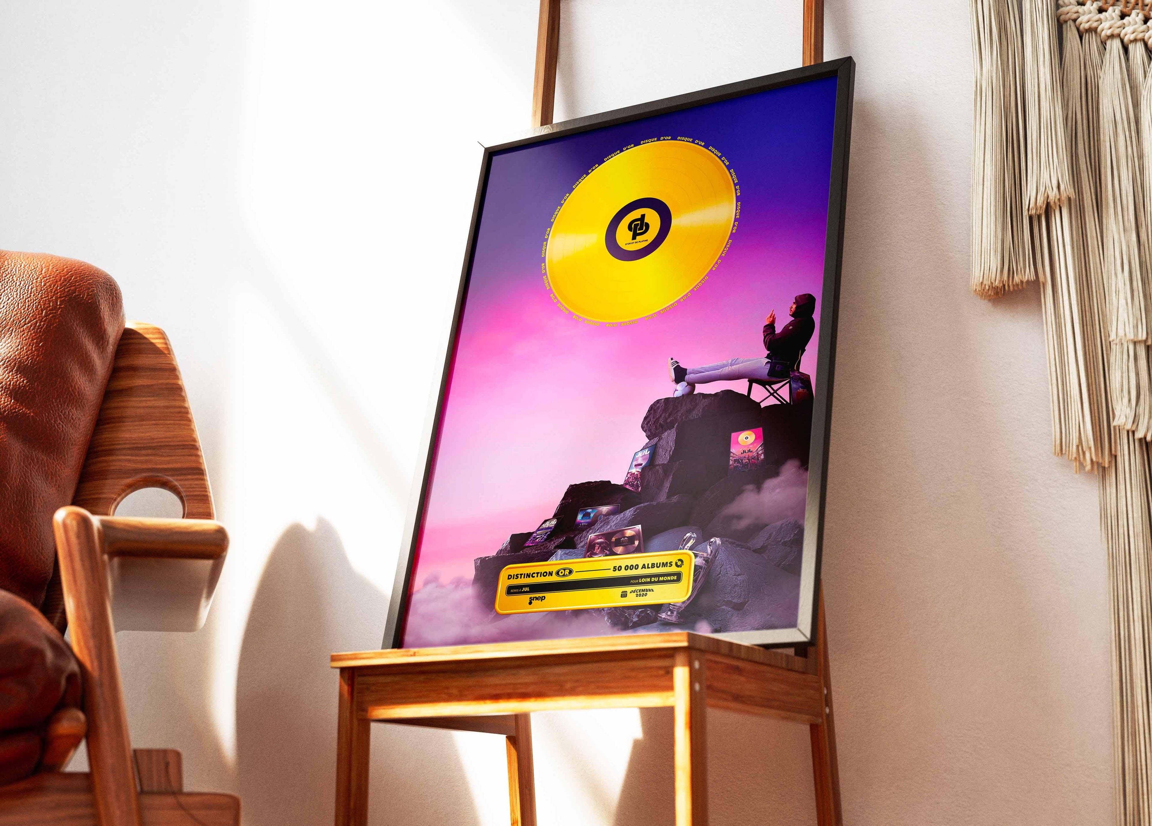 Disque D'or La Machine JUL - Backyard