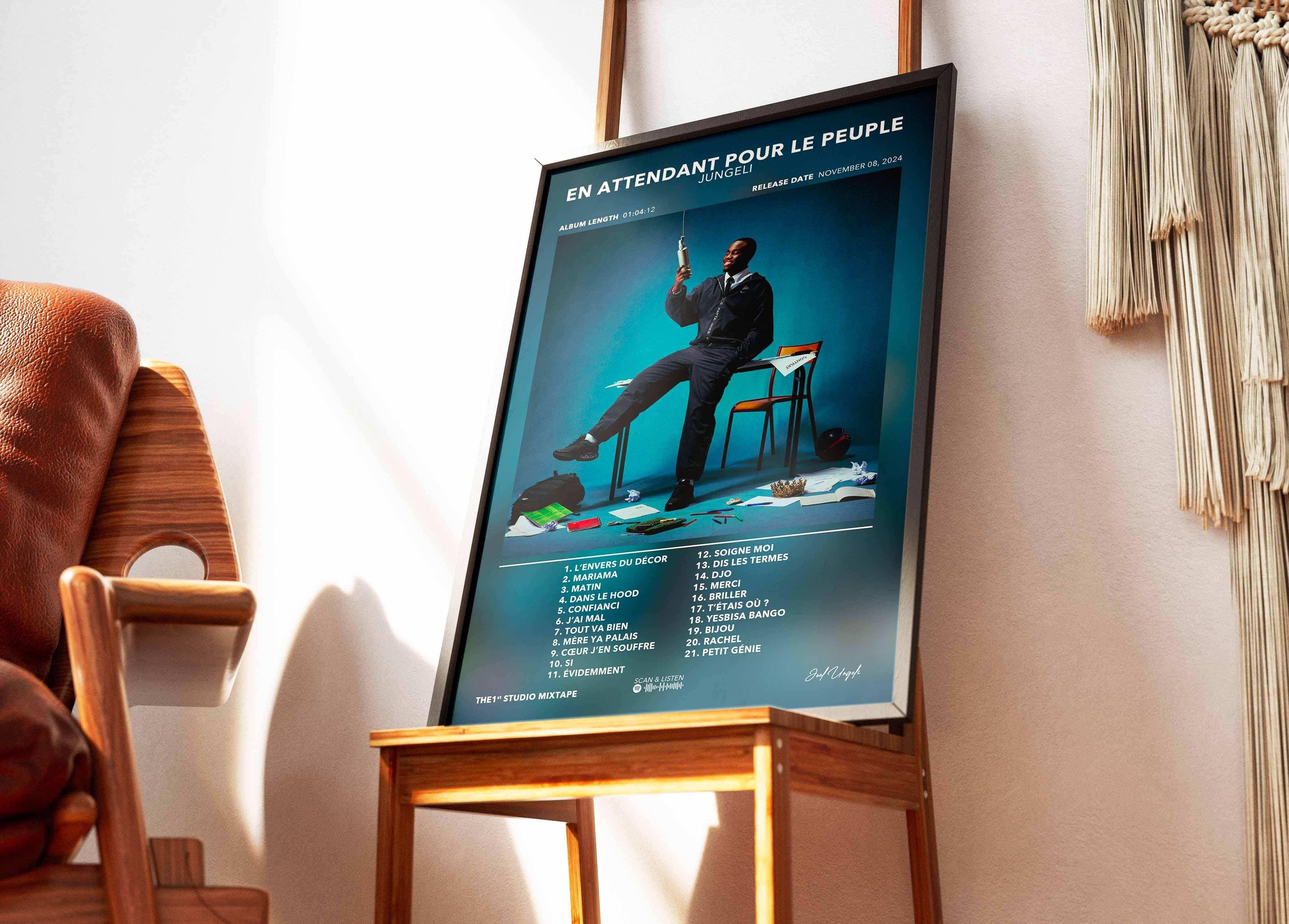 Poster En Attendant Pour Le Peuple Jungeli - Backyard