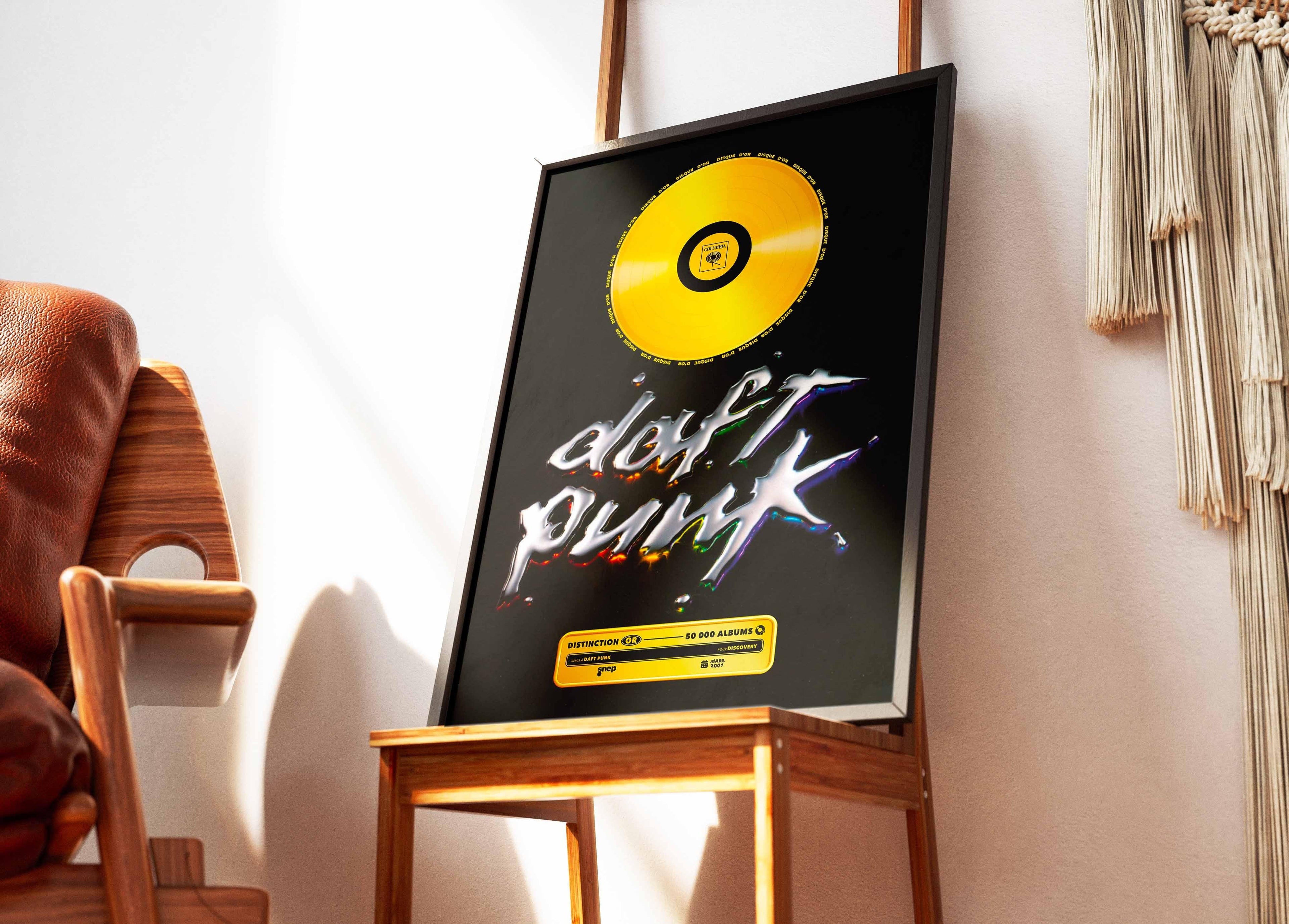 Disque D'or Discovery Daft Punk - Backyard