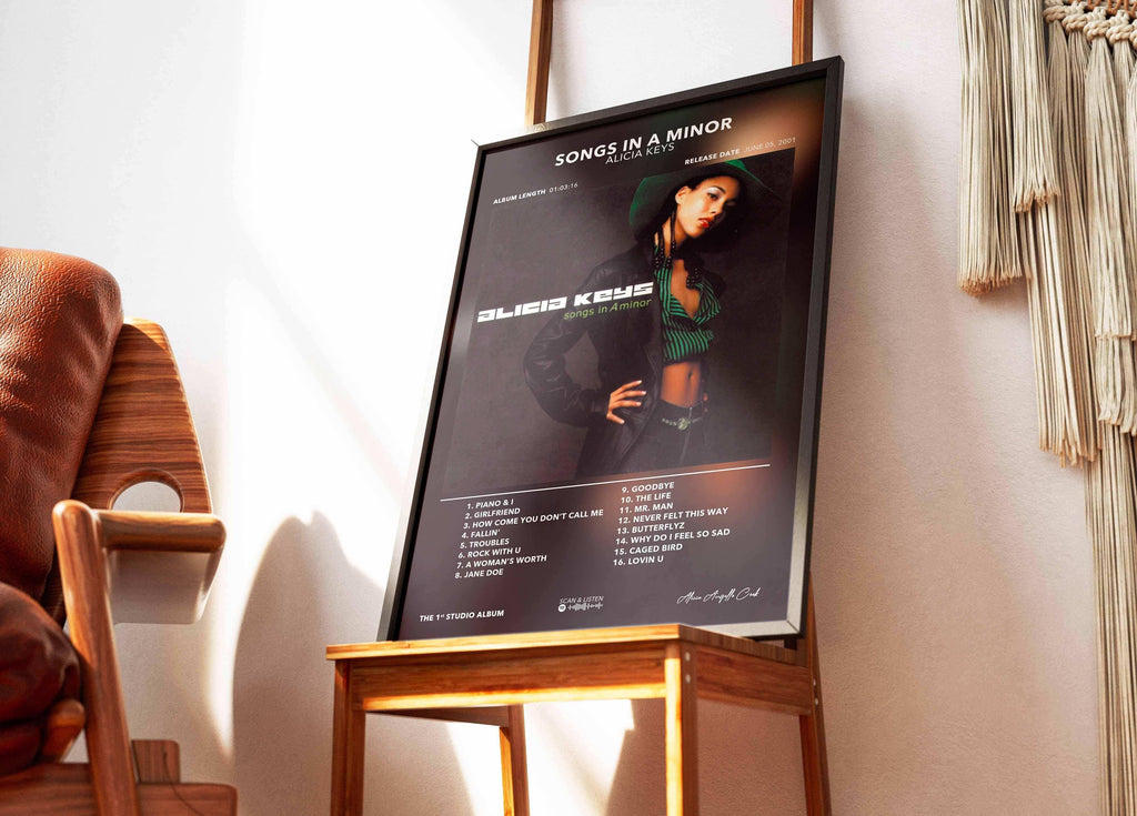 Poster Songs In A Minor Alicia Keys - Backyard