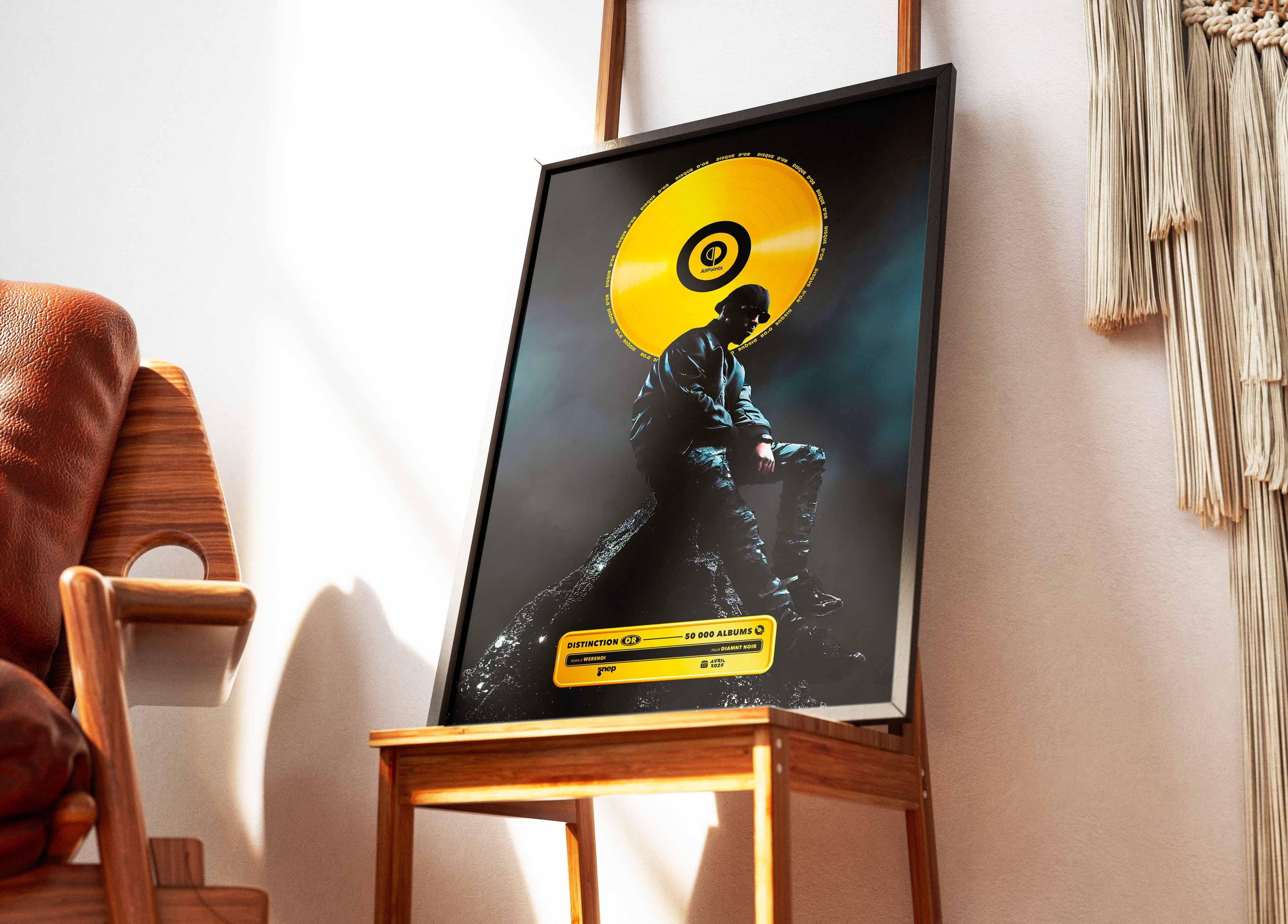 Disque D'or Diamant Noir Werenoi - Backyard