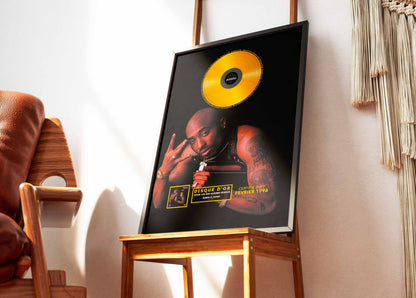 Disque D'or All Eyez On Me Tupac