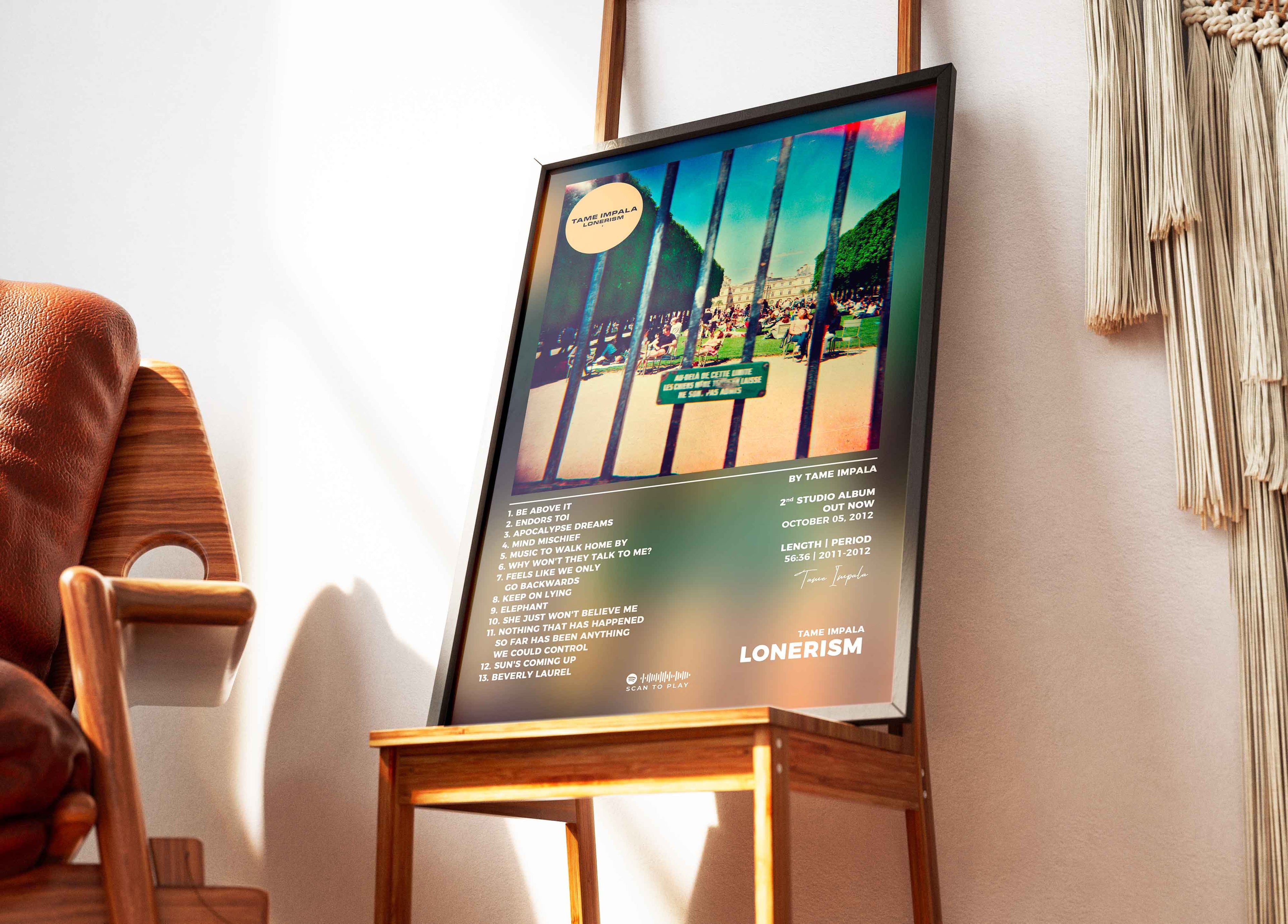 Poster Lonerism Tame Impala