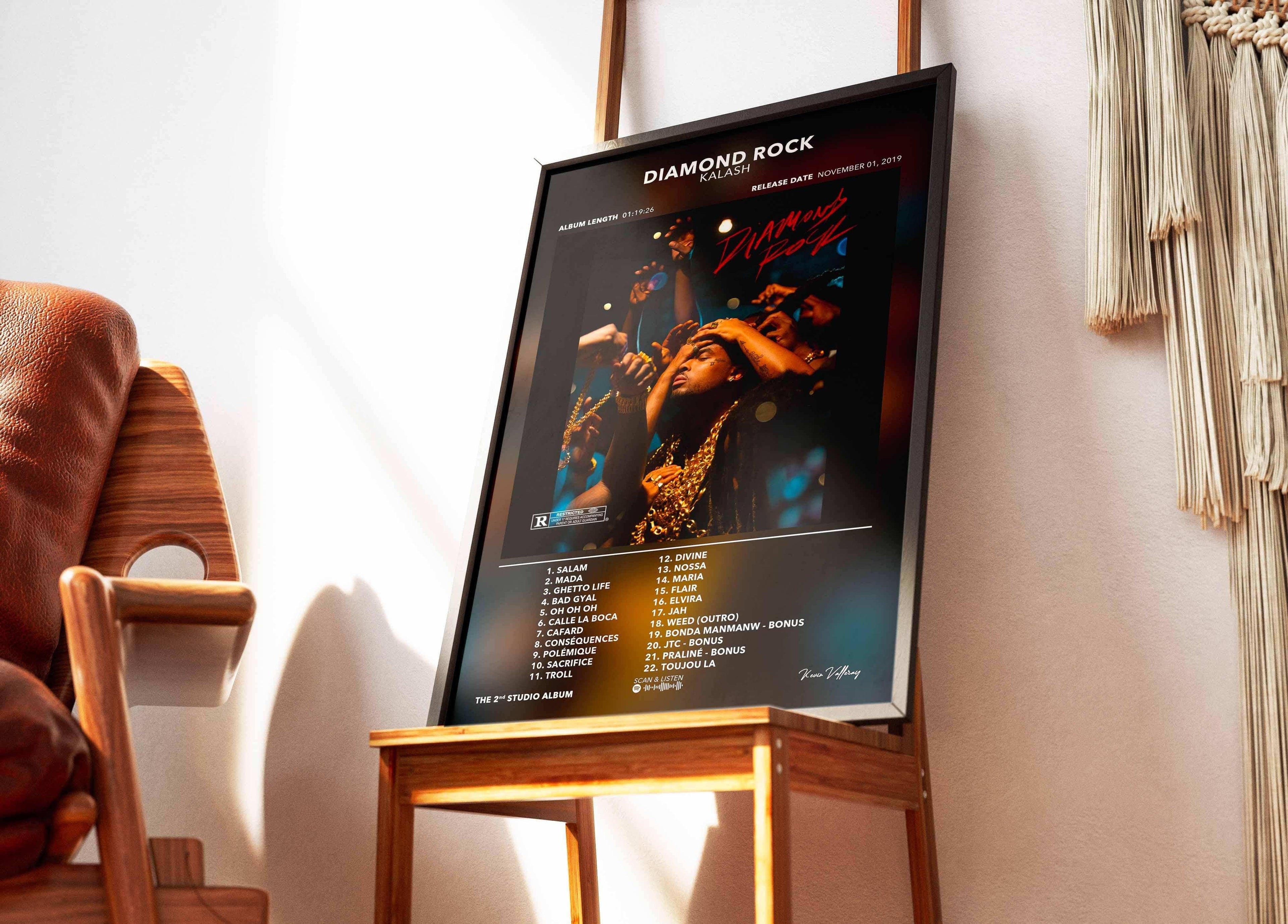 Diamond Rock Kalash Poster - Backyard