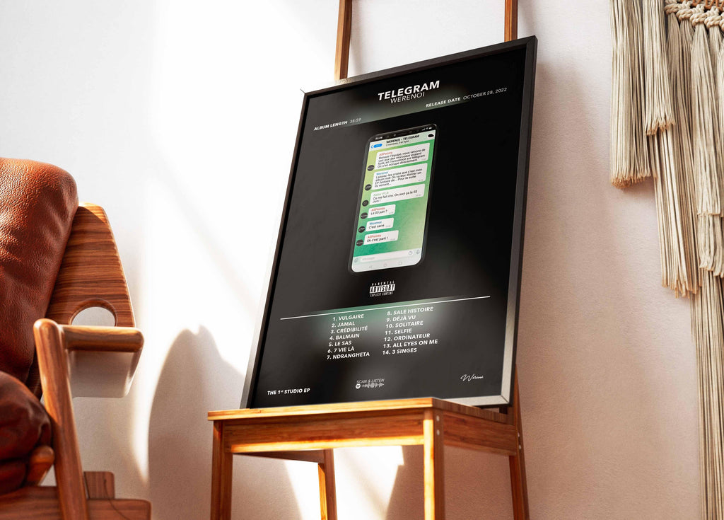 Poster Telegram Werenoi - Backyard