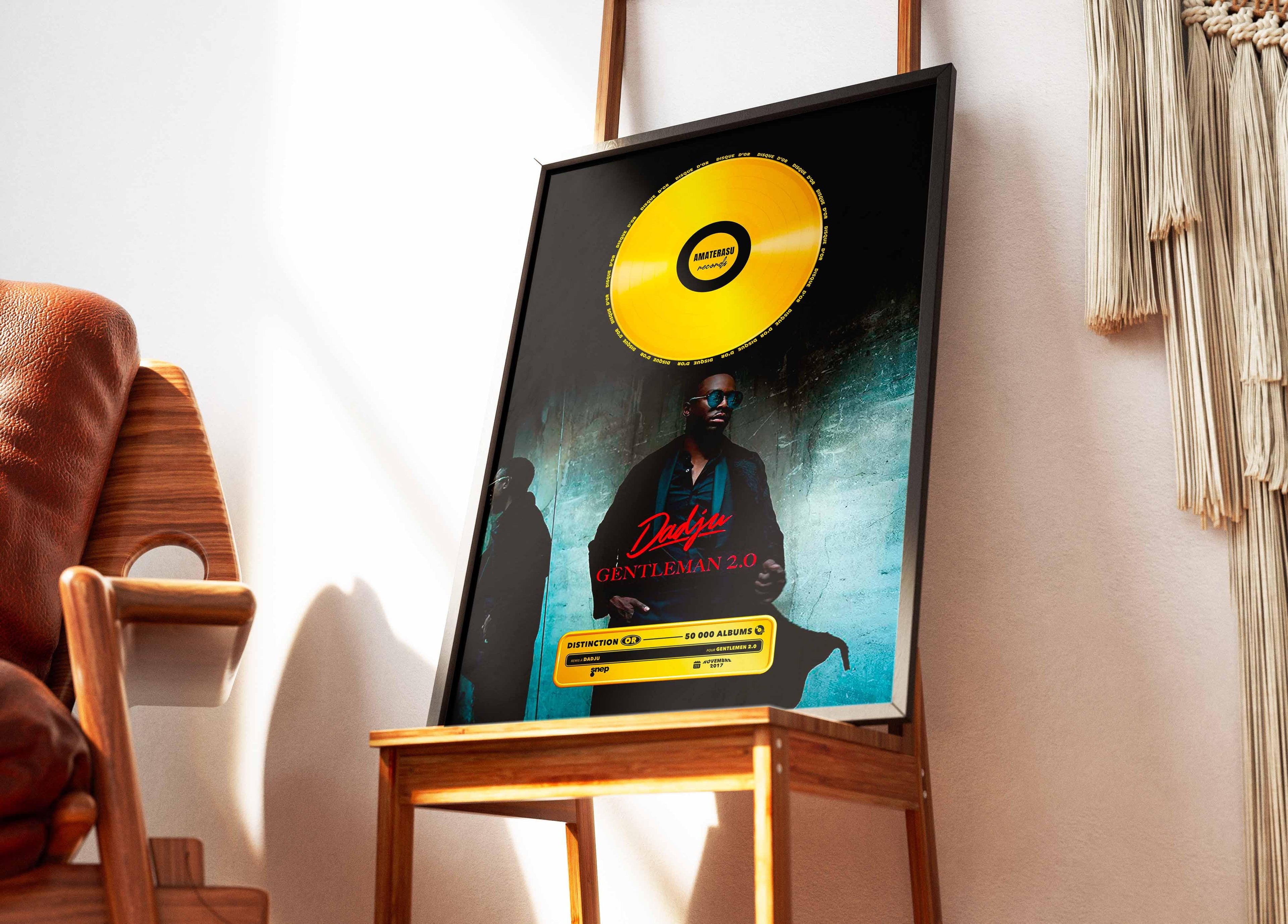 Disque D'or Gentlemen 2.0 Dadju - Backyard