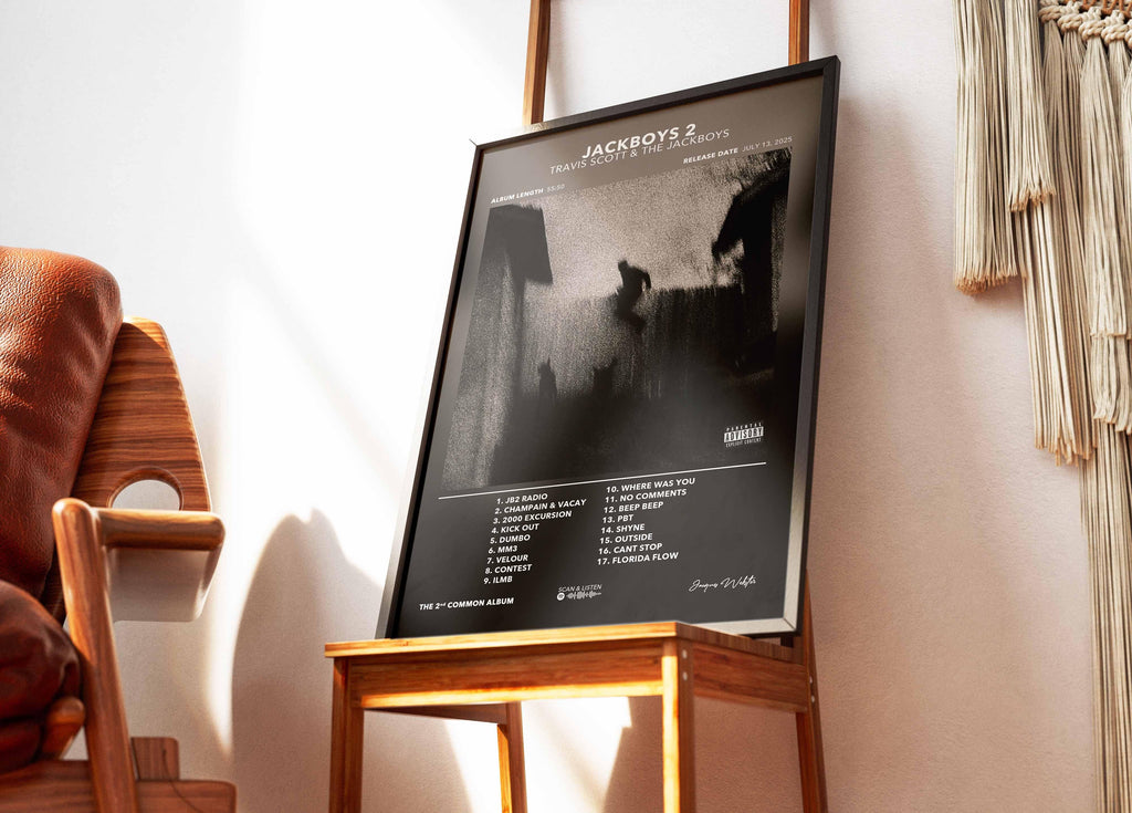 Poster Jackboys 2 Travis Scott - Backyard