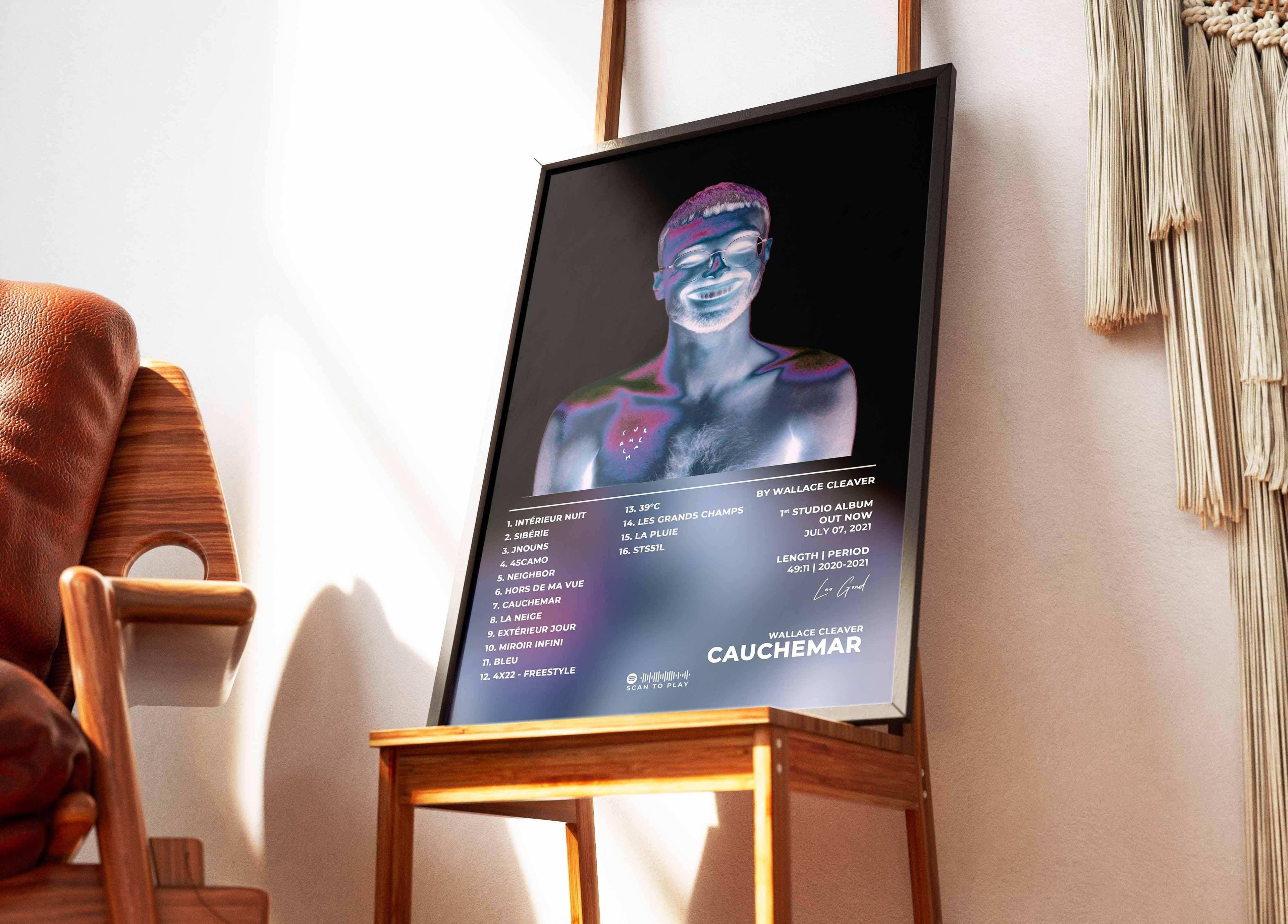 Cauchemar Wallace Cleaver Poster - Backyard