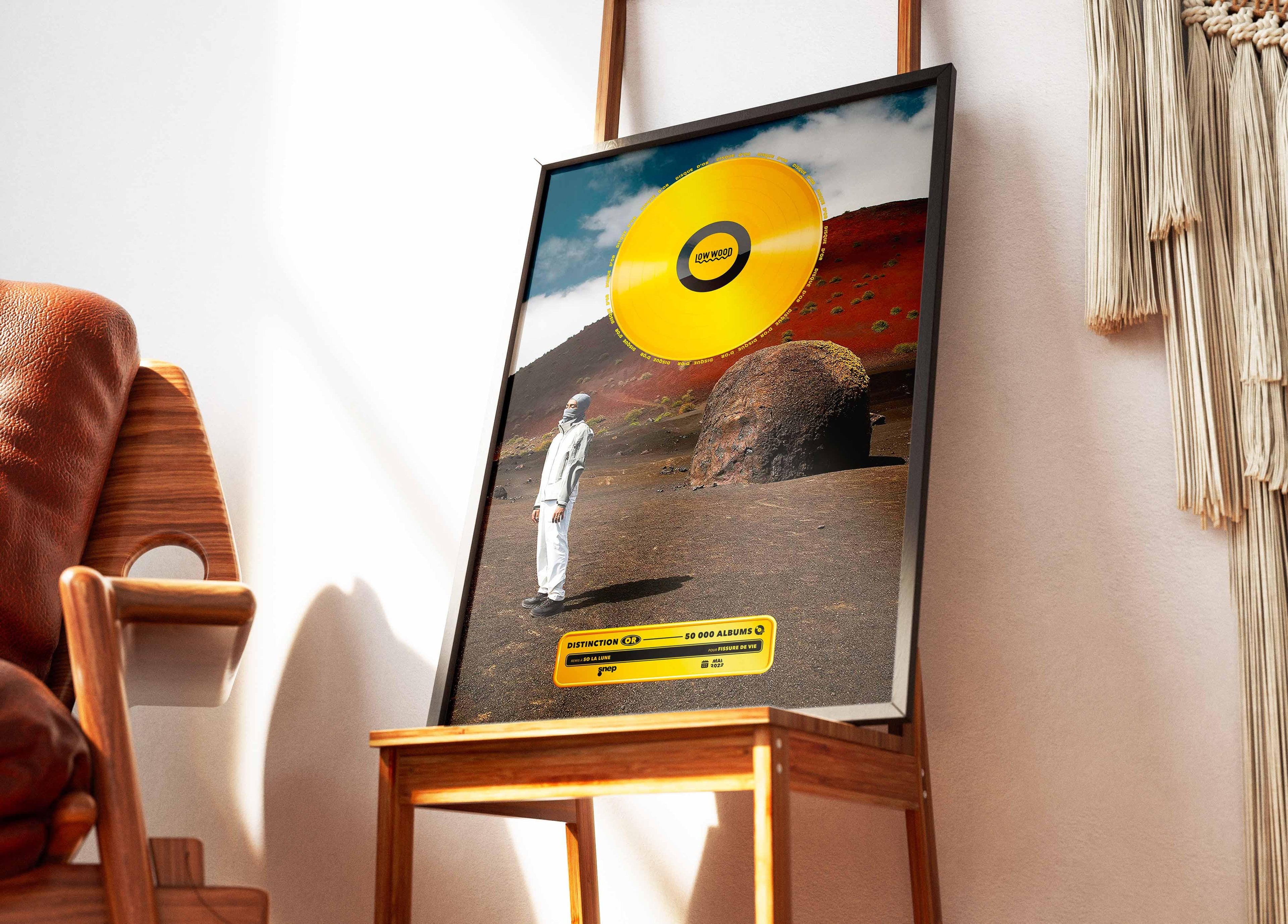 Disque D'or Fissure De Vie So La Lune - Backyard