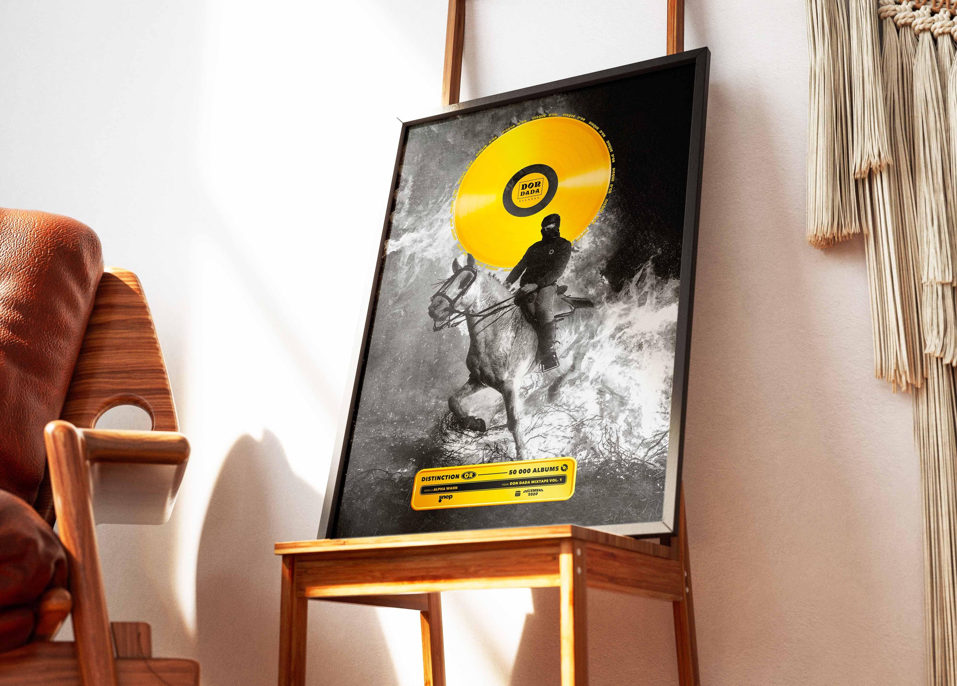 Disque D'Or Don Dada Mixtape Alpha Wann - Backyard