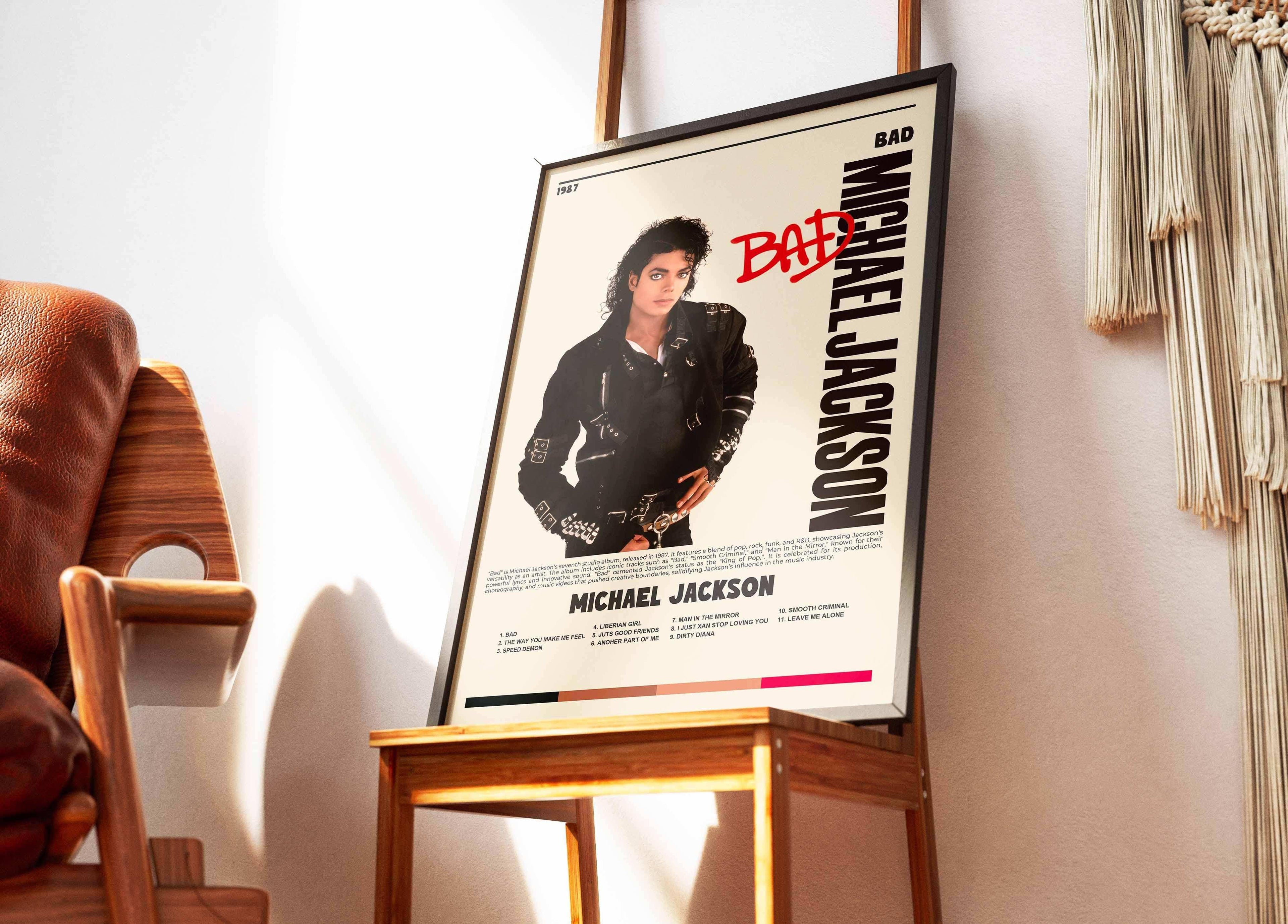 Poster BAD Michael Jackson - Backyard