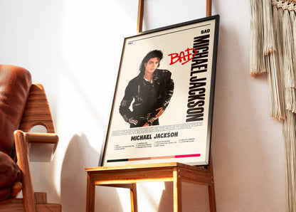 Poster BAD Michael Jackson