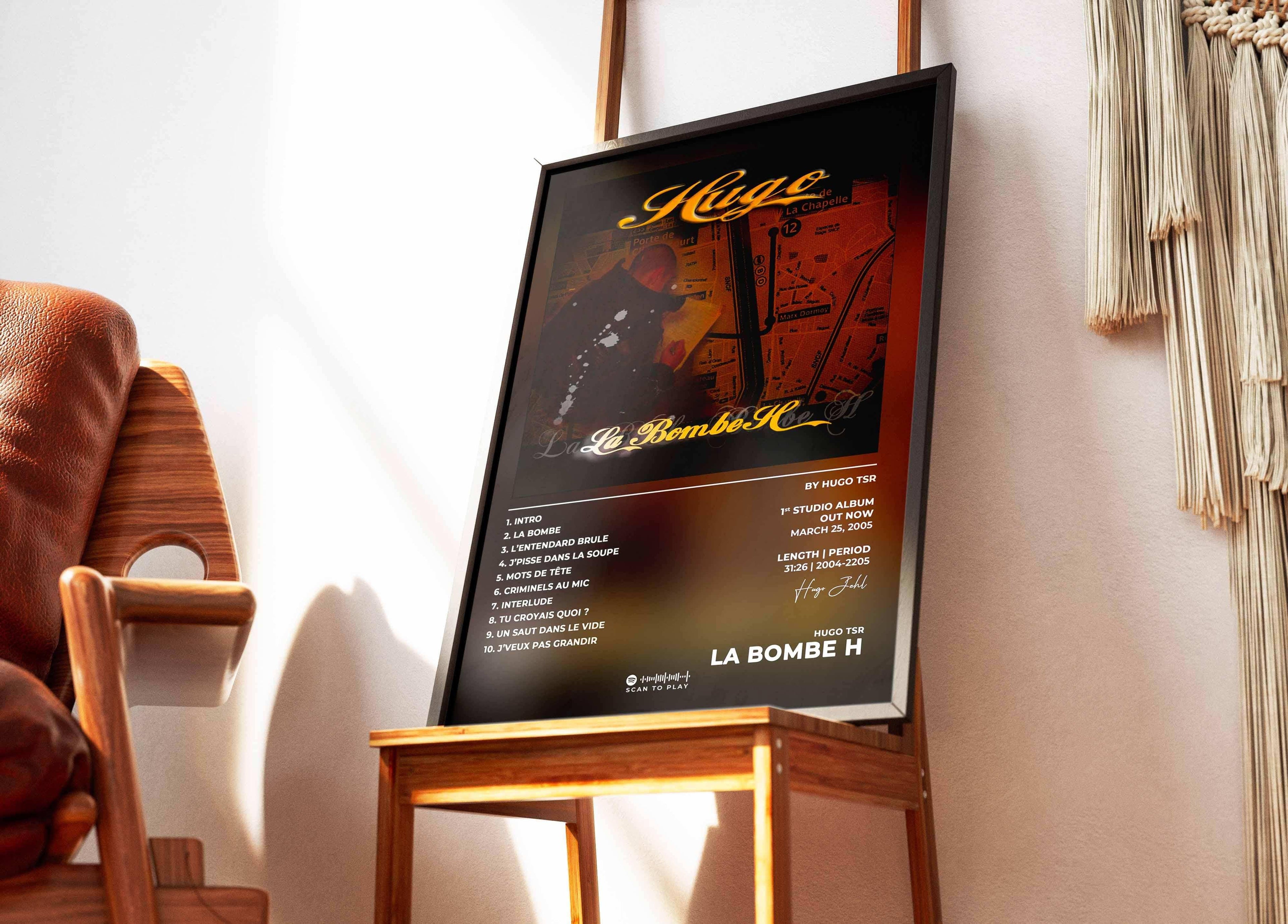 La Bombe H Hugo TSR Poster - Backyard