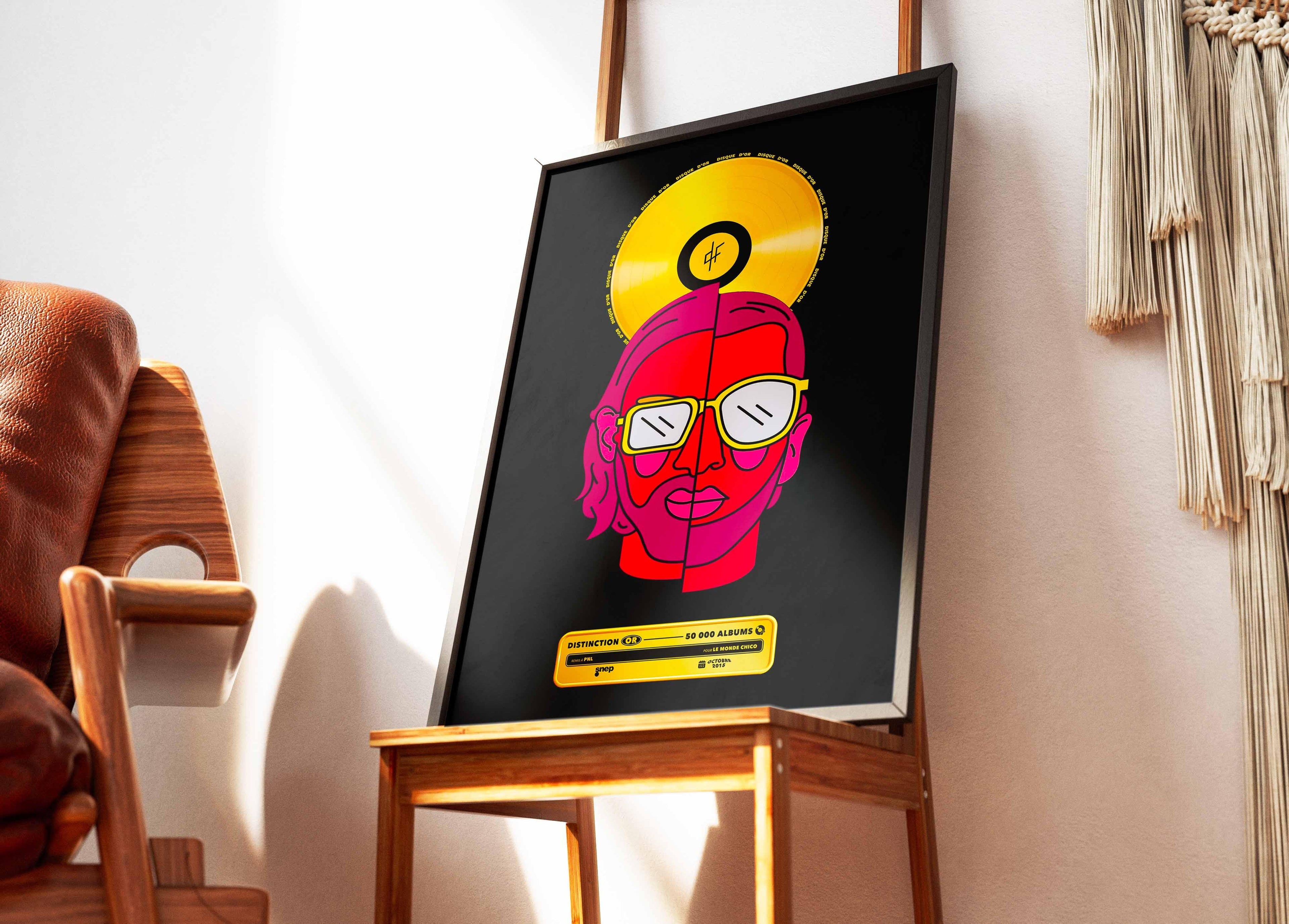 Disque D'Or Le Monde Chico PNL - Backyard