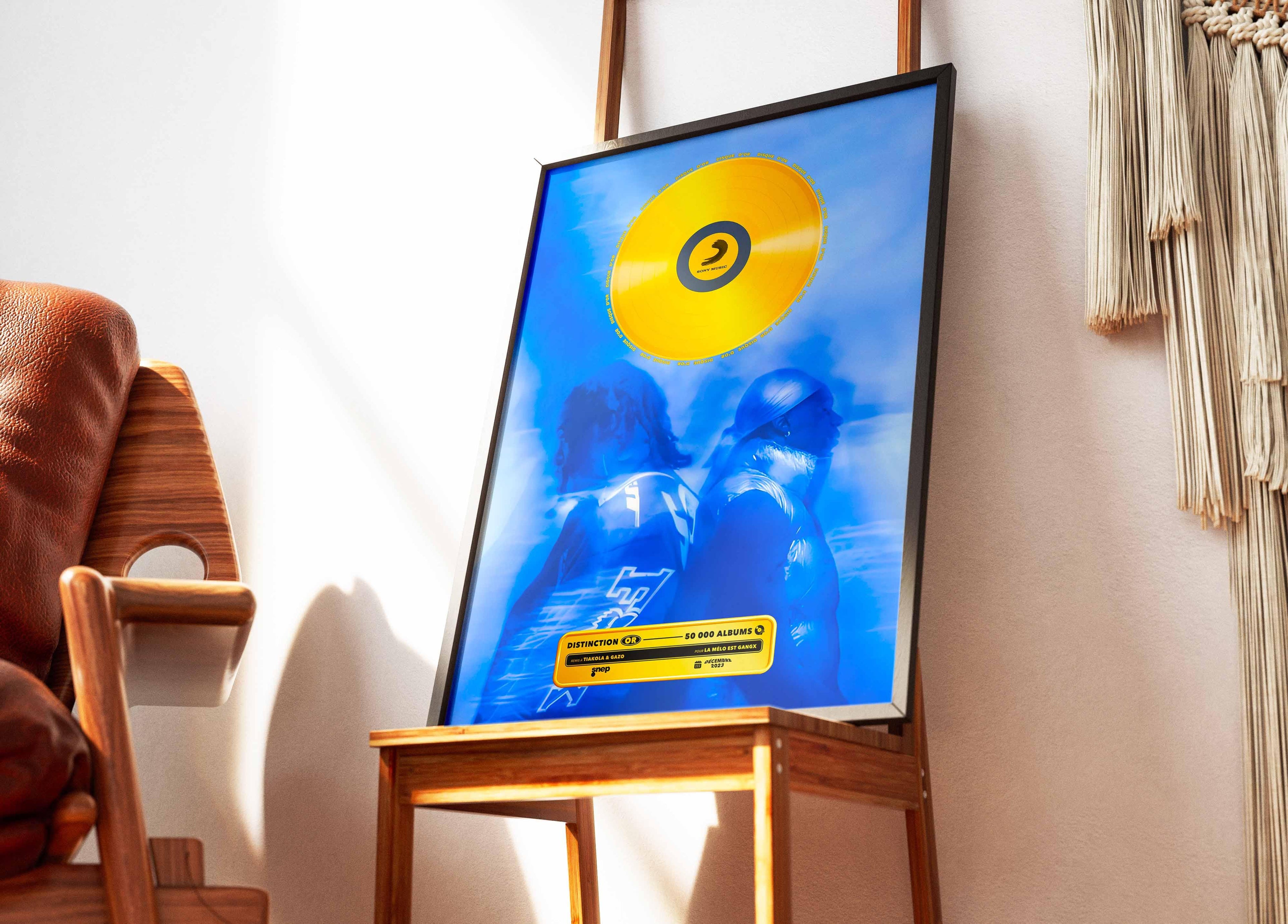 Disque D'Or La Mélo Est Gangx Tiakola & Gazo - Backyard