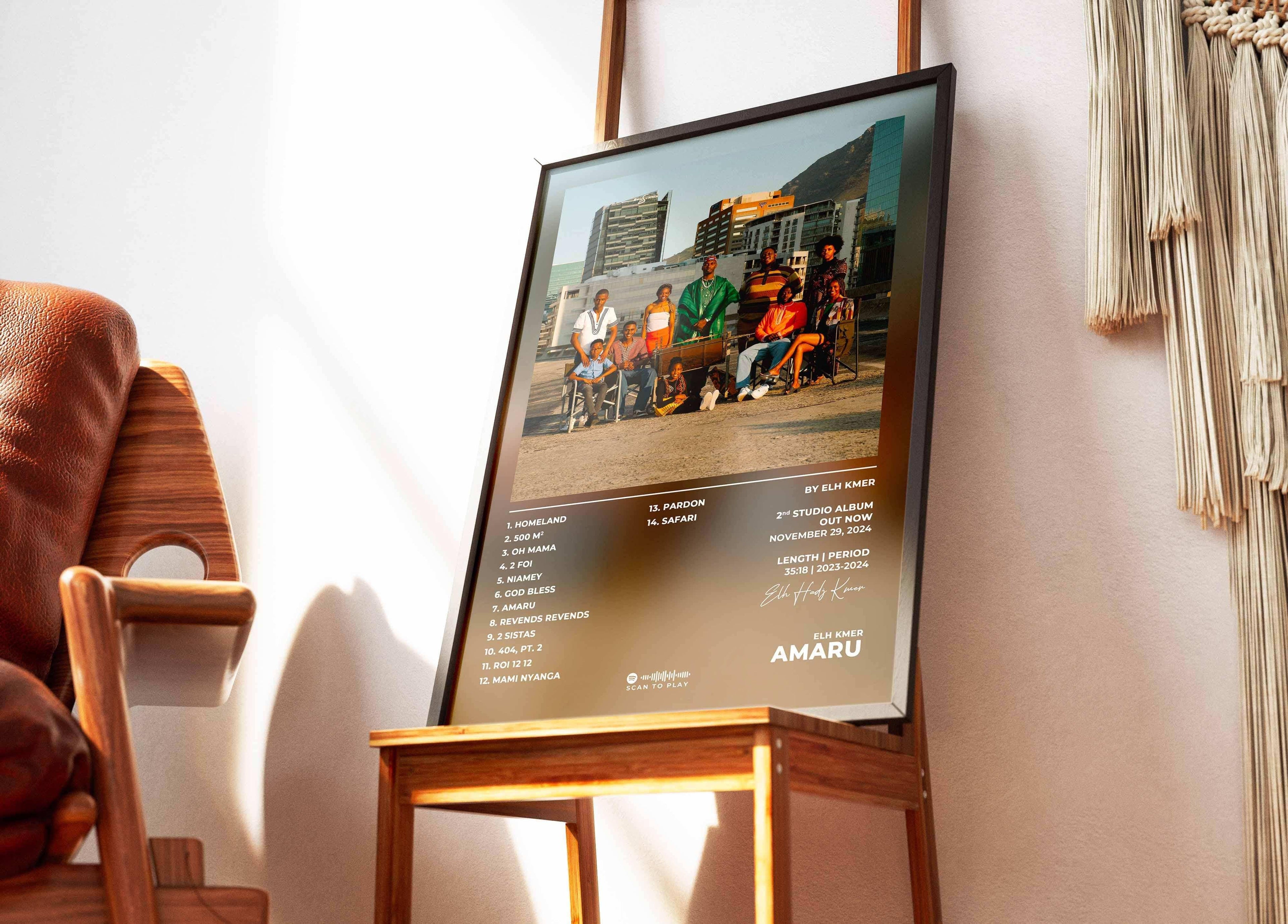 Amaru Elh Kmer Poster - Backyard