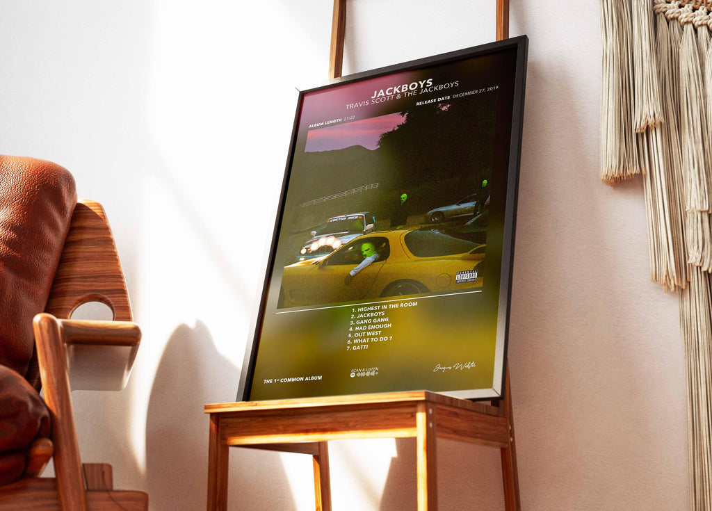 Poster Jackboys Travis Scott - Backyard