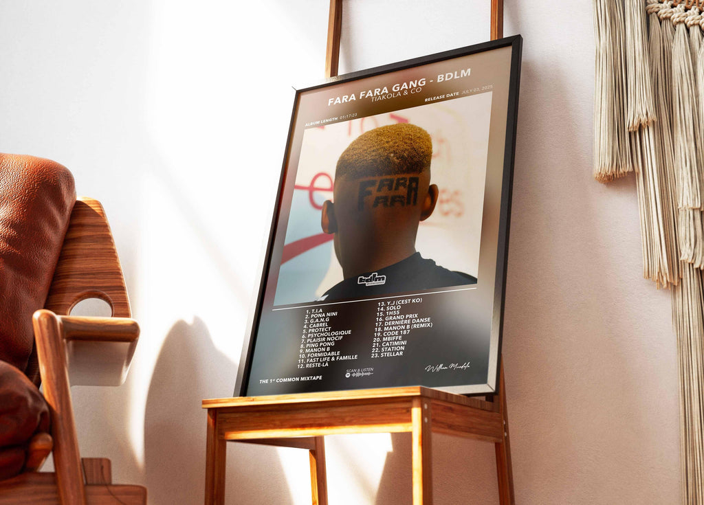 Poster Fara Fara Gang - BDLM Tiakola - Backyard