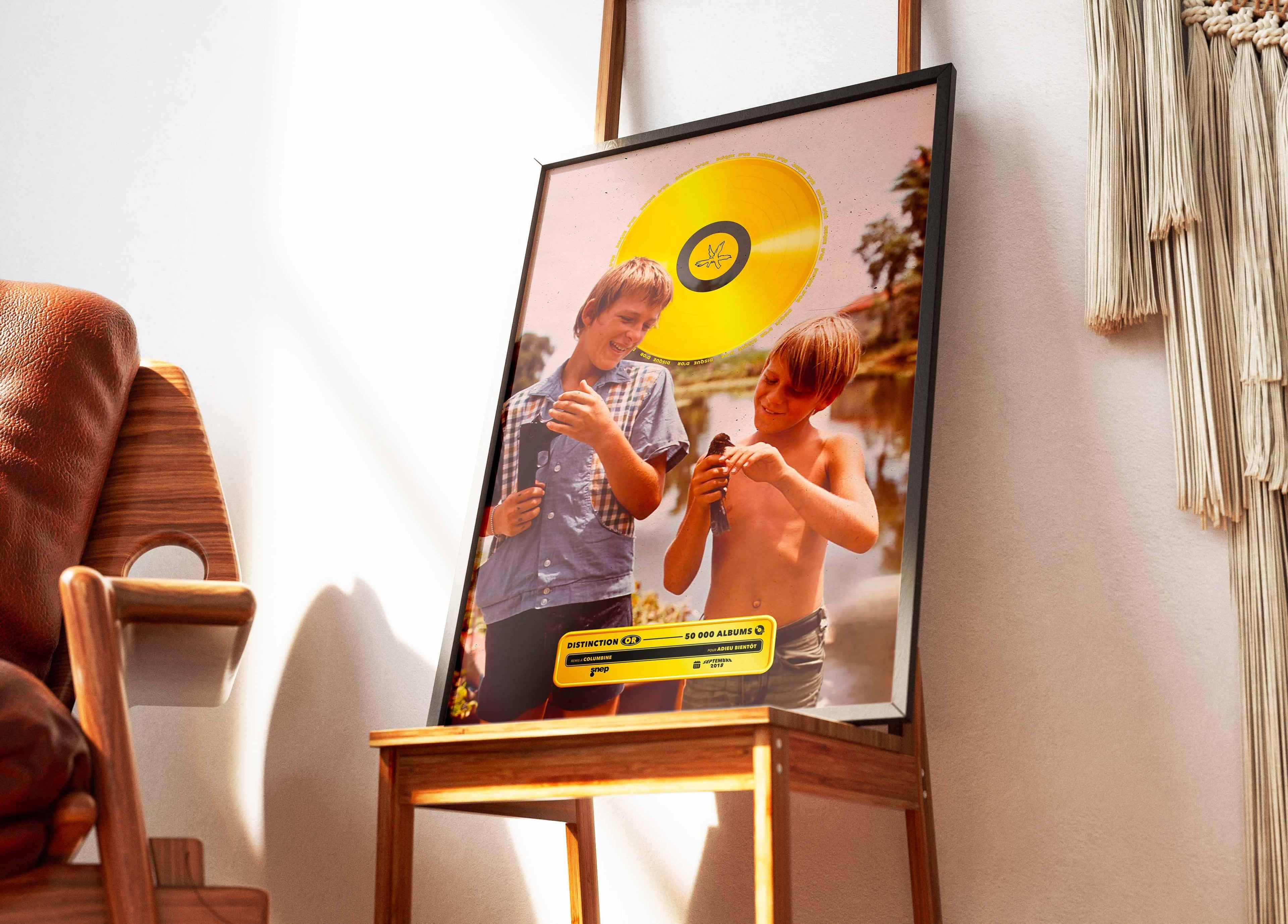 Disque D'Or Adieu Bientôt Columbine - Backyard