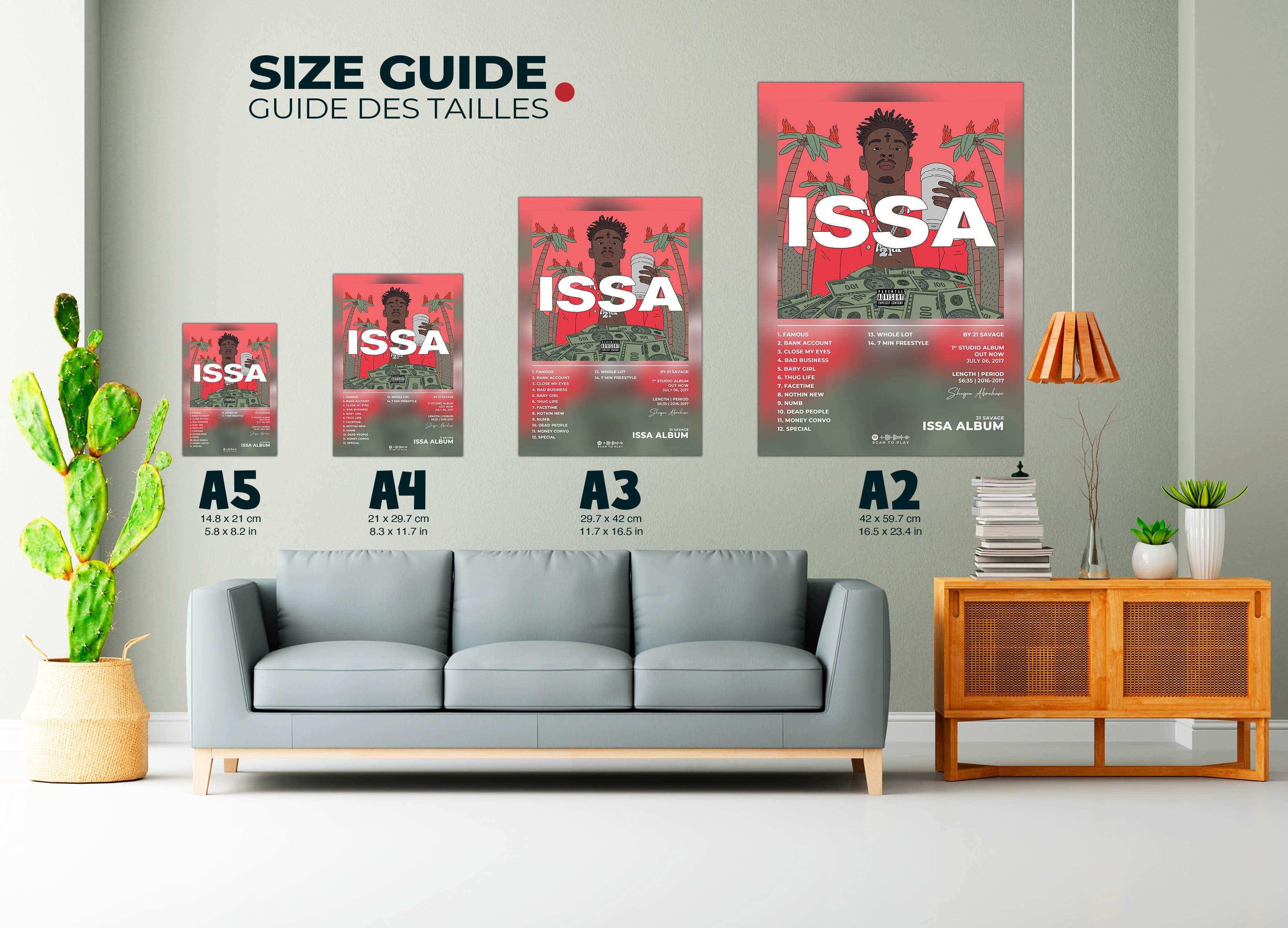 Issa 21 Savage Poster - Backyard