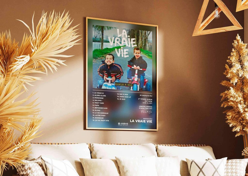 La Vraie Vie Bigflo & Oli Poster - Backyard