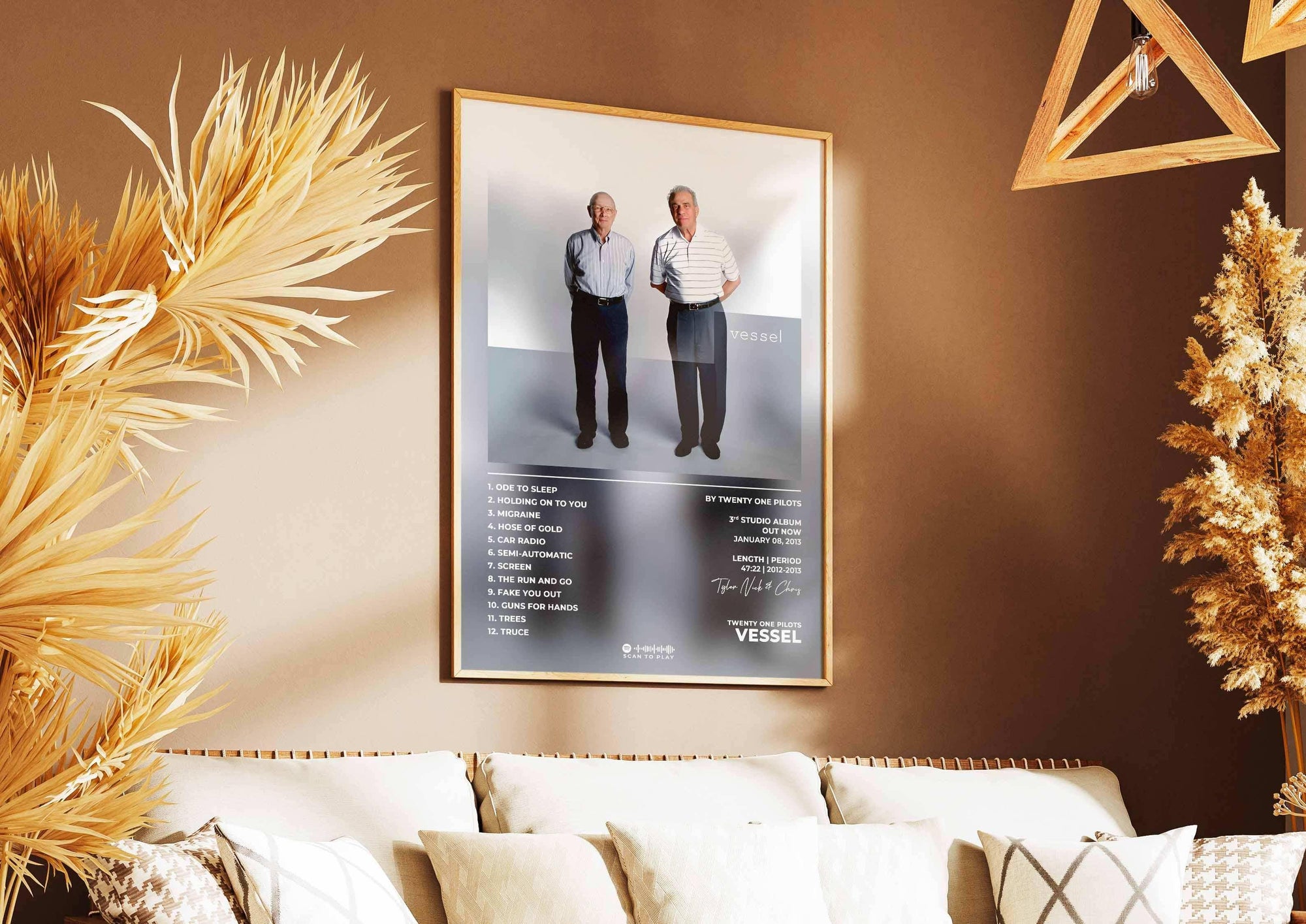 Vessel Twenty One Pilots Poster - Backyard