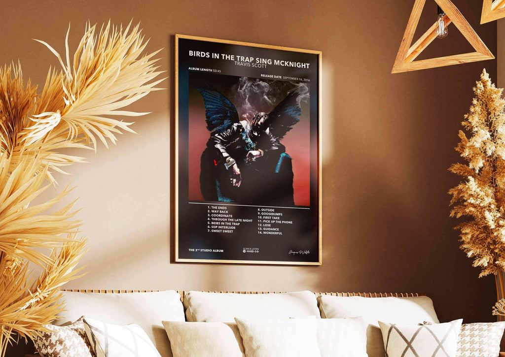 Poster Birds In The Trap Sing Mcknight Travis Scott - Backyard