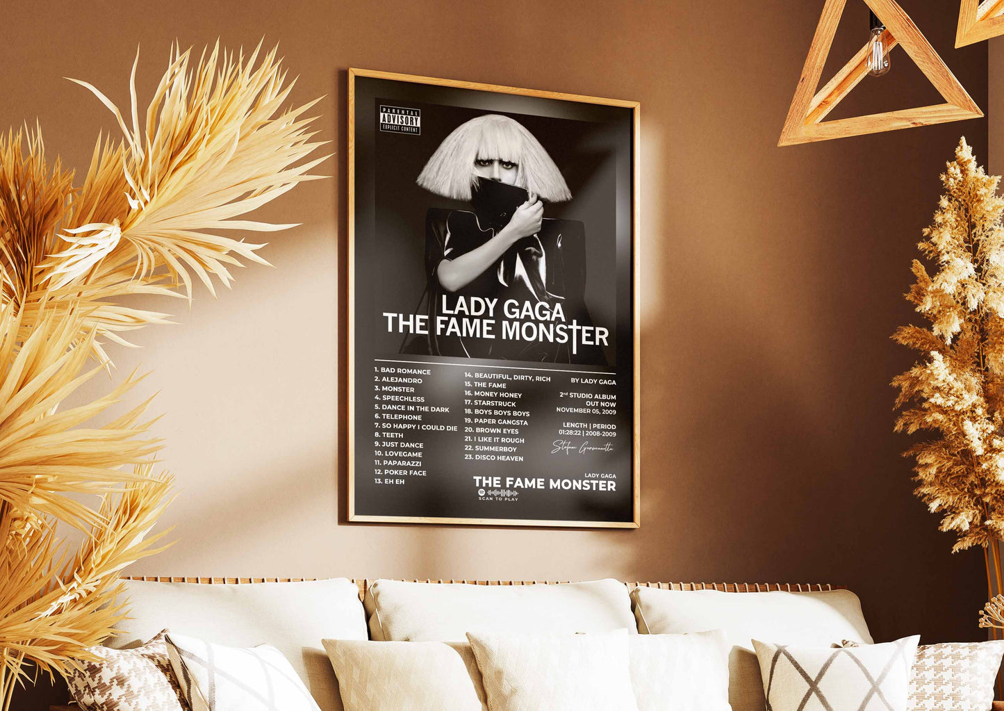 The Fame Monster Lady Gaga Poster